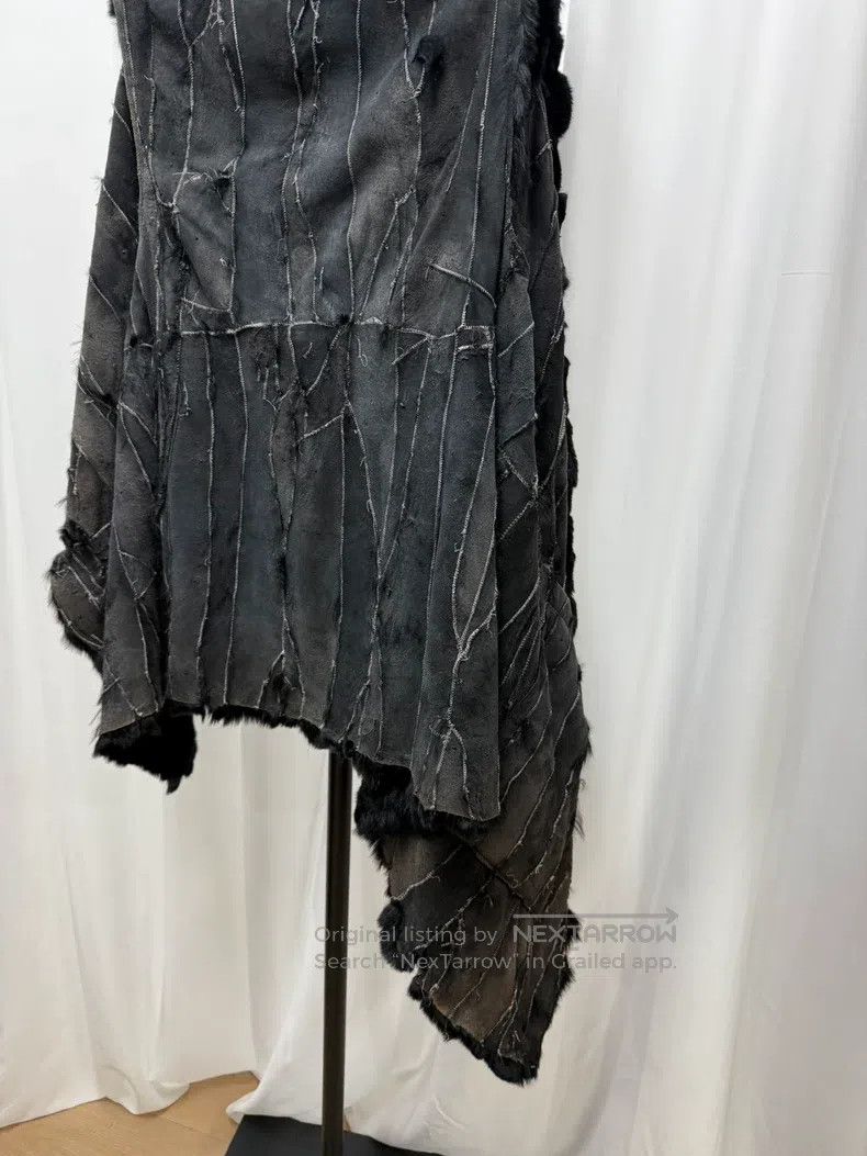 Ann Demeulemeester Ann Demeulemeester Size S sheepskin patchwork vest Size S / US 4 / IT 40 - 7 Thumbnail