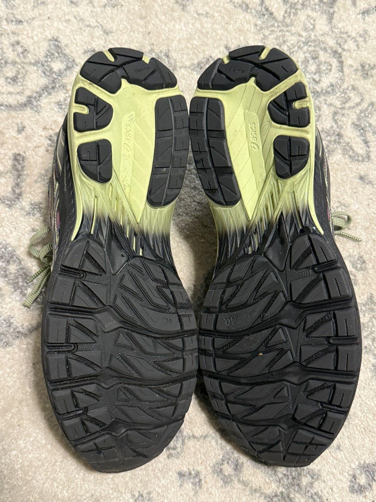 Asics × Kiko Kostadinov Asics x Kiko US4-S Gel Terrain black neon lime Size US 10.5 / EU 43-44 - 7 Thumbnail