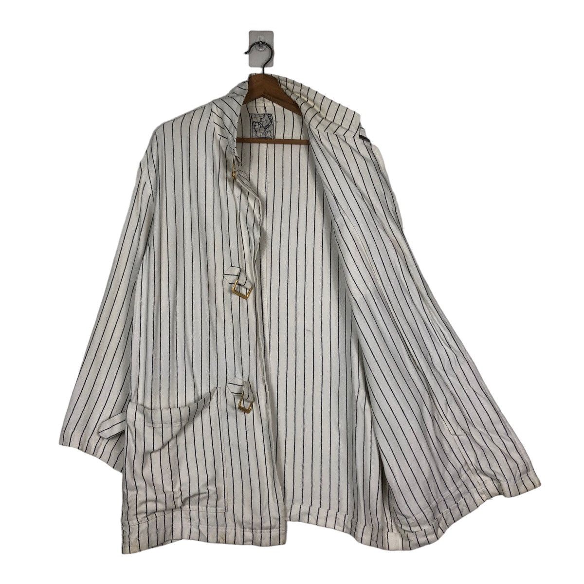 Japanese Brand Biker Chore Hickory Jacket Junko Shimada Japan Issey Miyake Size US M / EU 48-50 / 2 - 12 Thumbnail