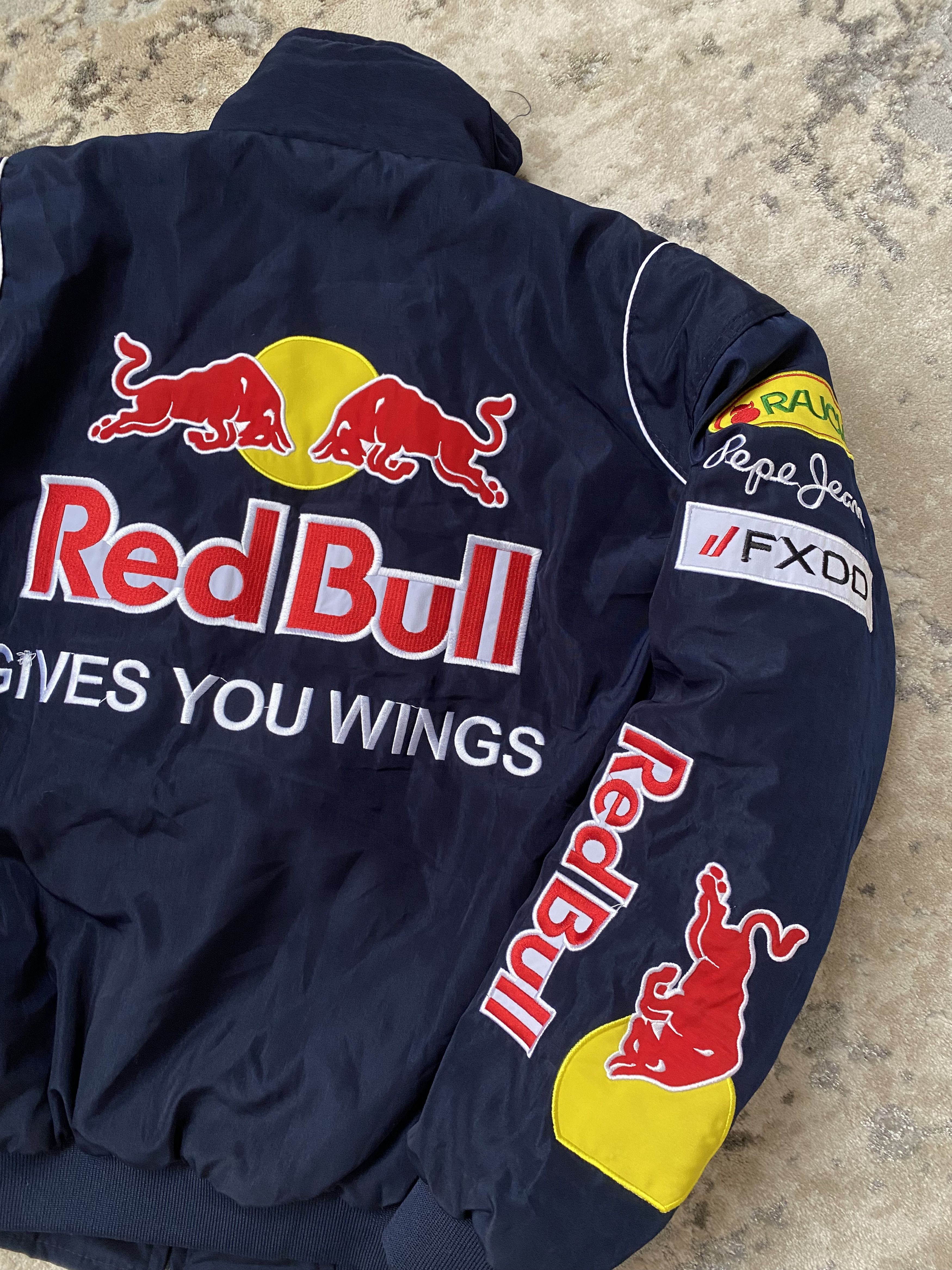 Formula 1 Vintage Red Bull Racing Team Formula One Racing Jacket Size US L / EU 52-54 / 3 - 10 Thumbnail