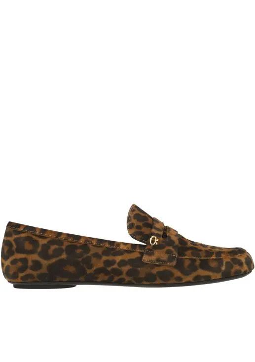 Gianvito Rossi o1s22i1n0425 Giorgia Moccasins in Brown Black Size US 6 / IT 36 - 1 Thumbnail