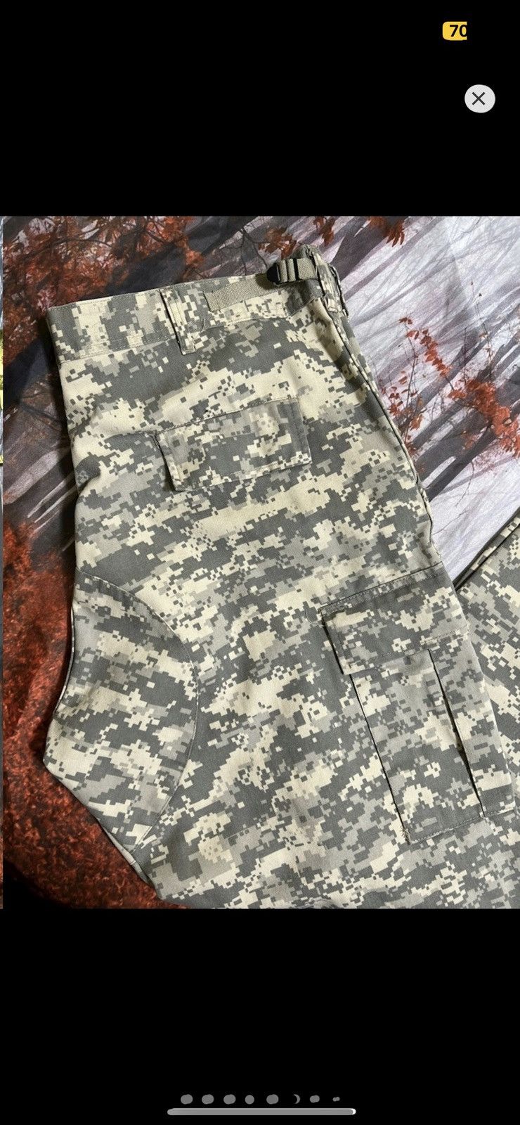 Vintage ***FINAL DROP***RARE 90s DIGI CAMO ROTHCO CARGO PANT XL Size US 43 - 6 Thumbnail