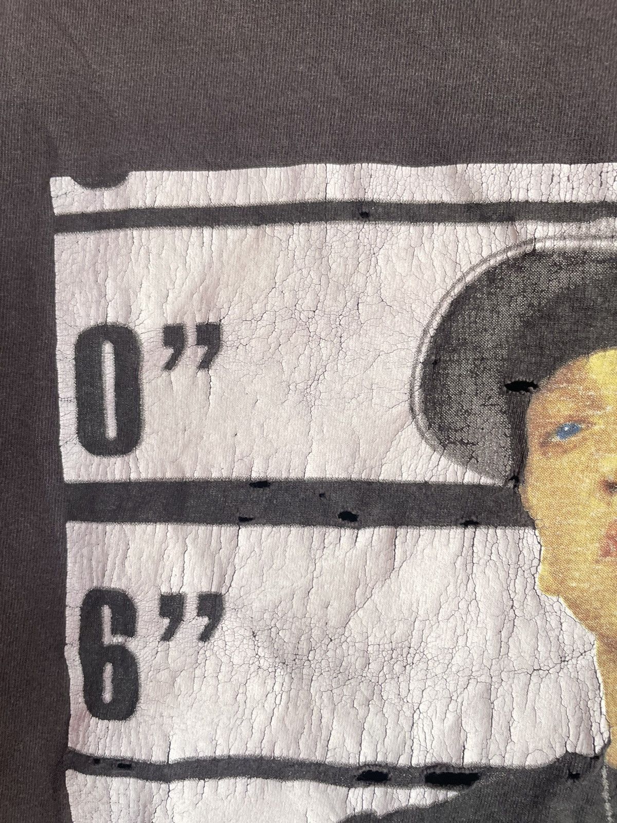 Eminem × Rap Tees × Vintage Trashed Vintage 00s Eminem Slim Shady Rap T Shirt Tee Size US M / EU 48-50 / 2 - 6 Thumbnail