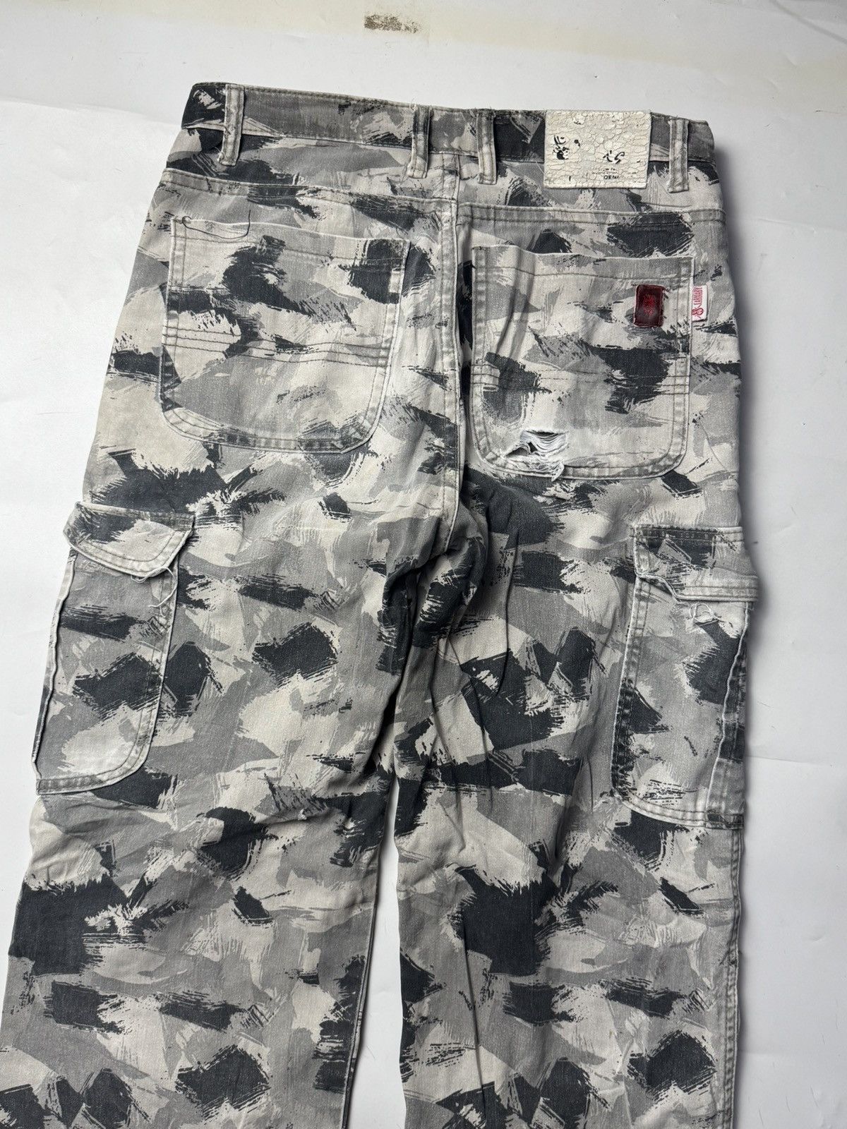 Hysteric Glamour × If Six Was Nine × Japanese Brand Japanese distressed cargo bondage style goa Size US 29 - 4 Thumbnail