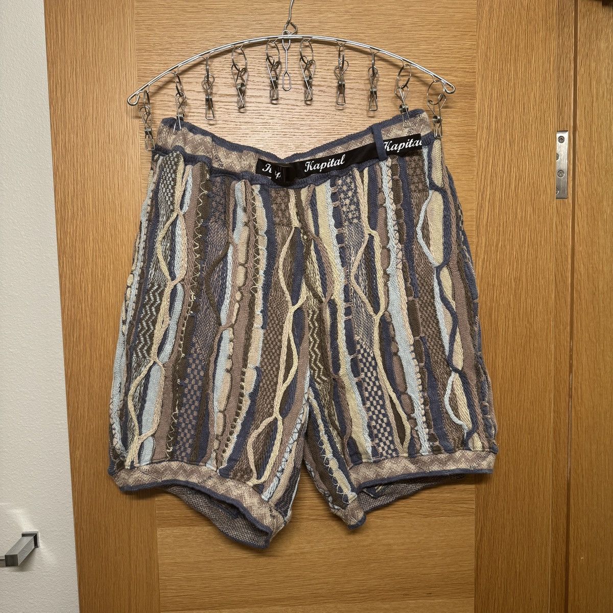 Kapital Kapital 7G Knit Gaudy Shorts Size US 33 - 2 Thumbnail
