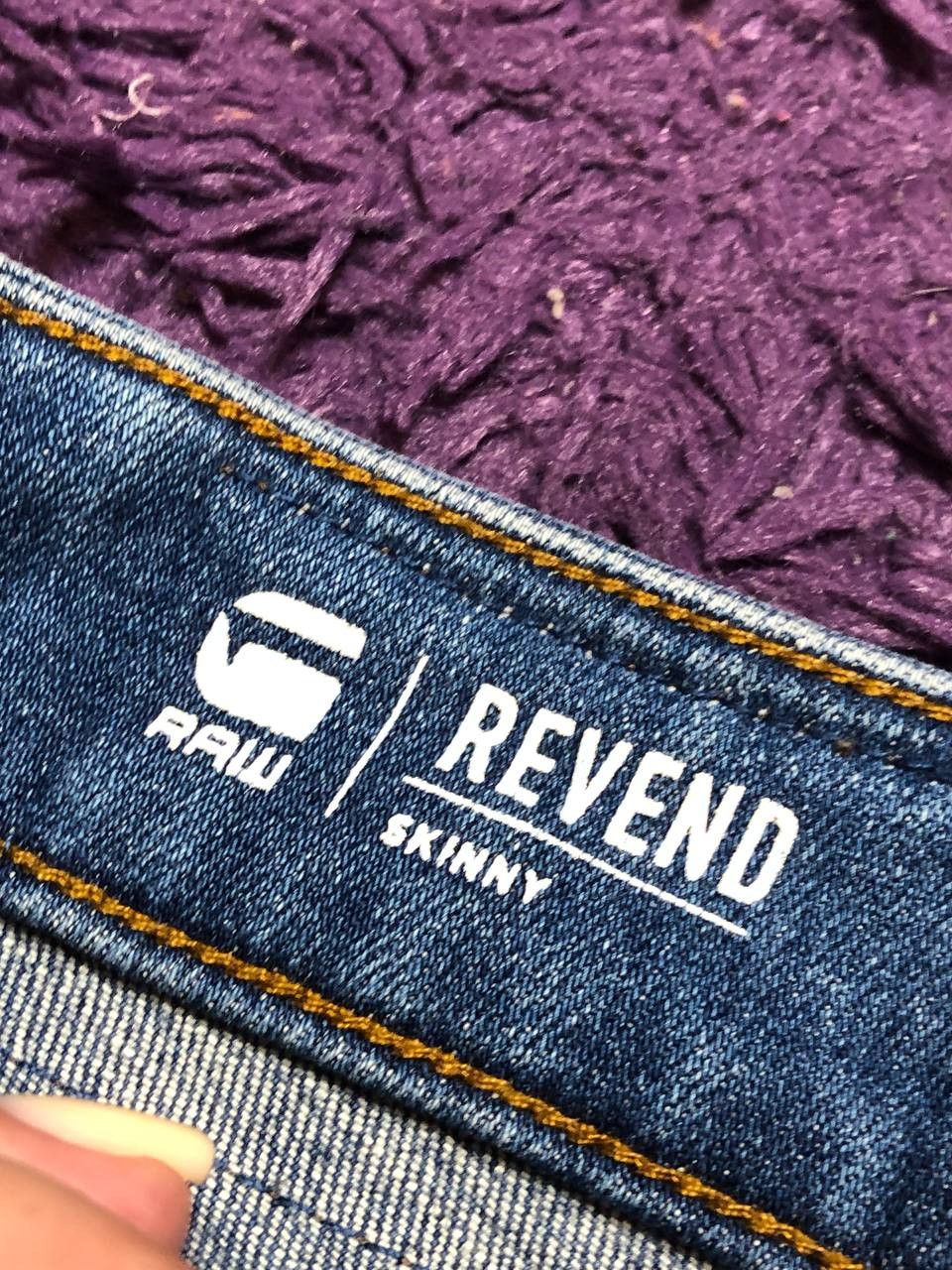 G-Star Vintage G-Star Revend Skinny Denim Jeans Size 33 Size US 33 - 2 Thumbnail