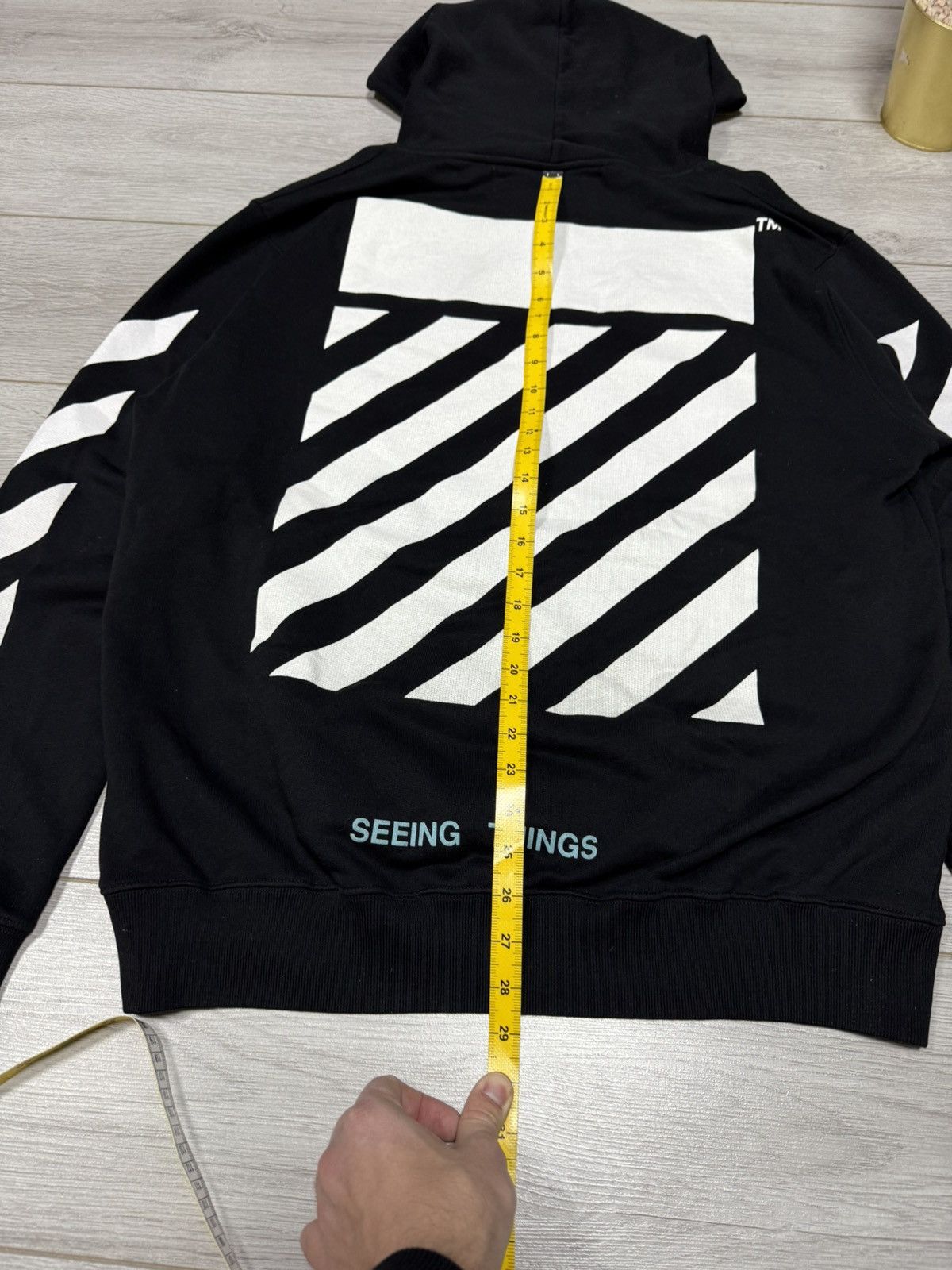 Off-White Off White Caravaggio hoodie oversize arrow tape seeing Size US L / EU 52-54 / 3 - 15 Thumbnail