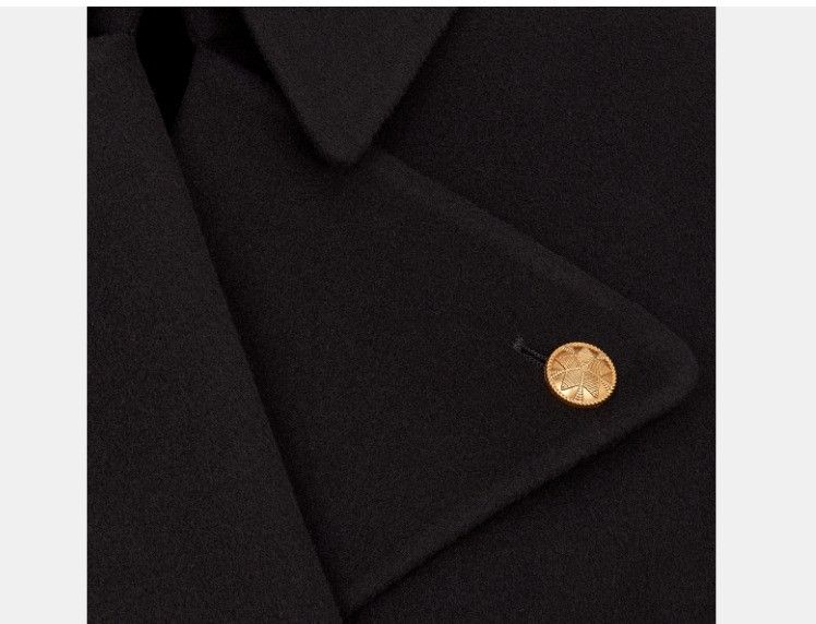 Dior o1w1db10425 310C12A Peacoat in Black Size XL / US 12-14 / IT 48-50 - 3 Thumbnail