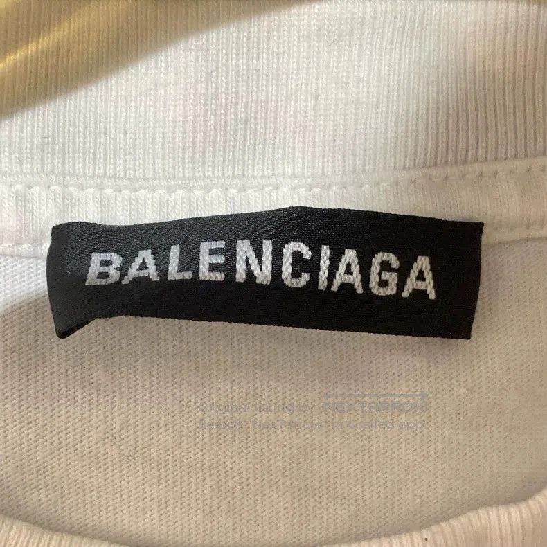 Balenciaga Balenciaga Crown Logo Print Short Sleeve T-shirt. Size US S / EU 44-46 / 1 - 6 Thumbnail