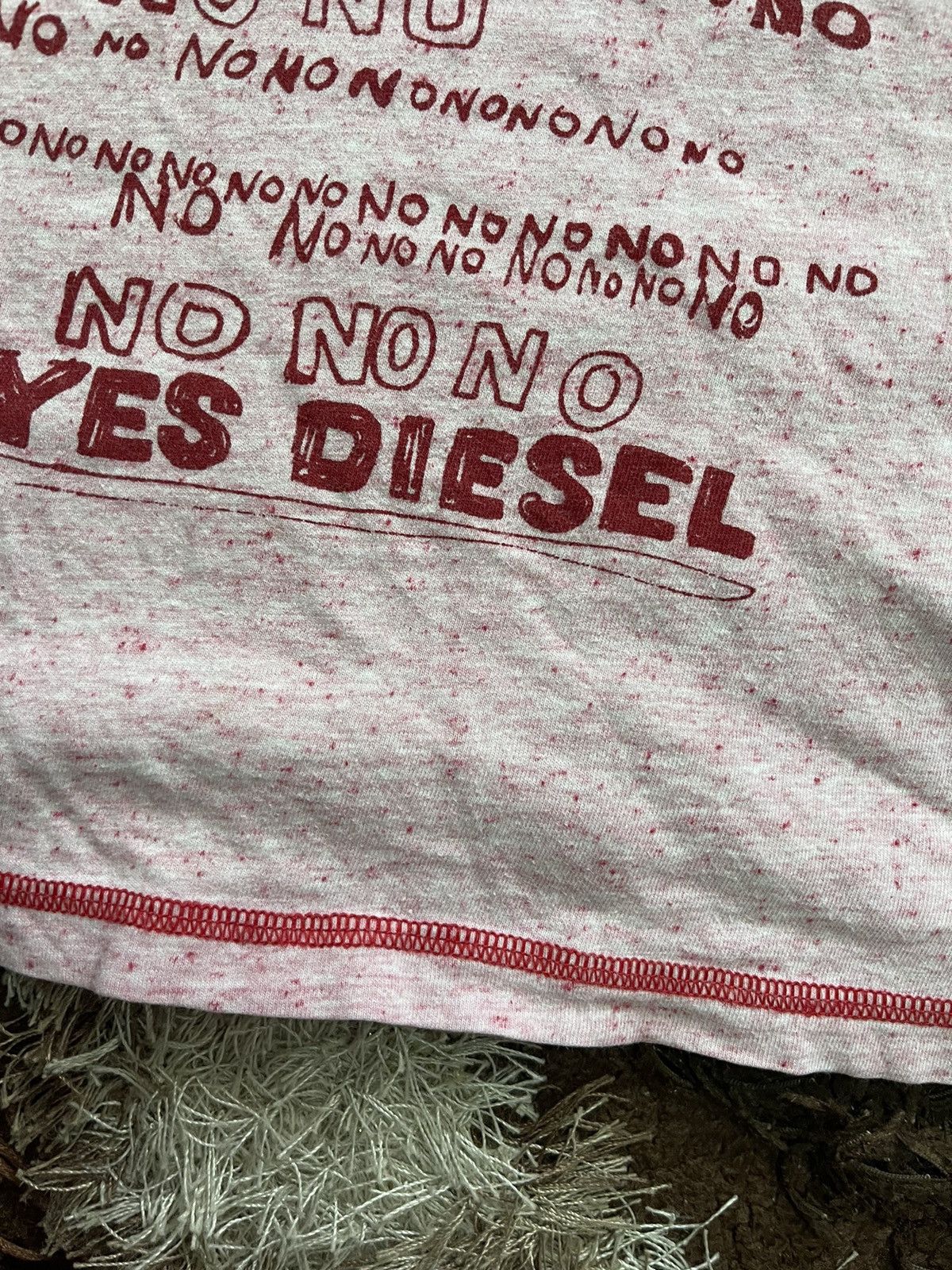Diesel × Vintage VINTAGE DIESEL NO NO NO SPELLOUT VERY RARE Size M / US 6-8 / IT 42-44 - 5 Thumbnail