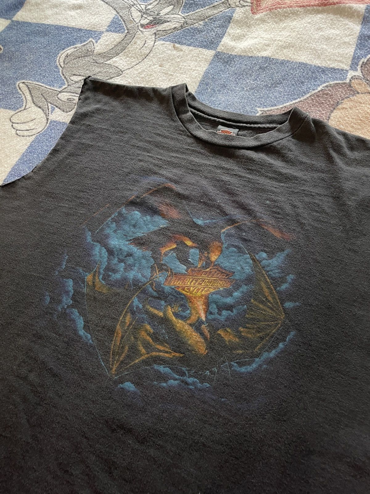 Harley Davidson Harley eagle dragon tank tee Size US XL / EU 56 / 4 - 2 Thumbnail