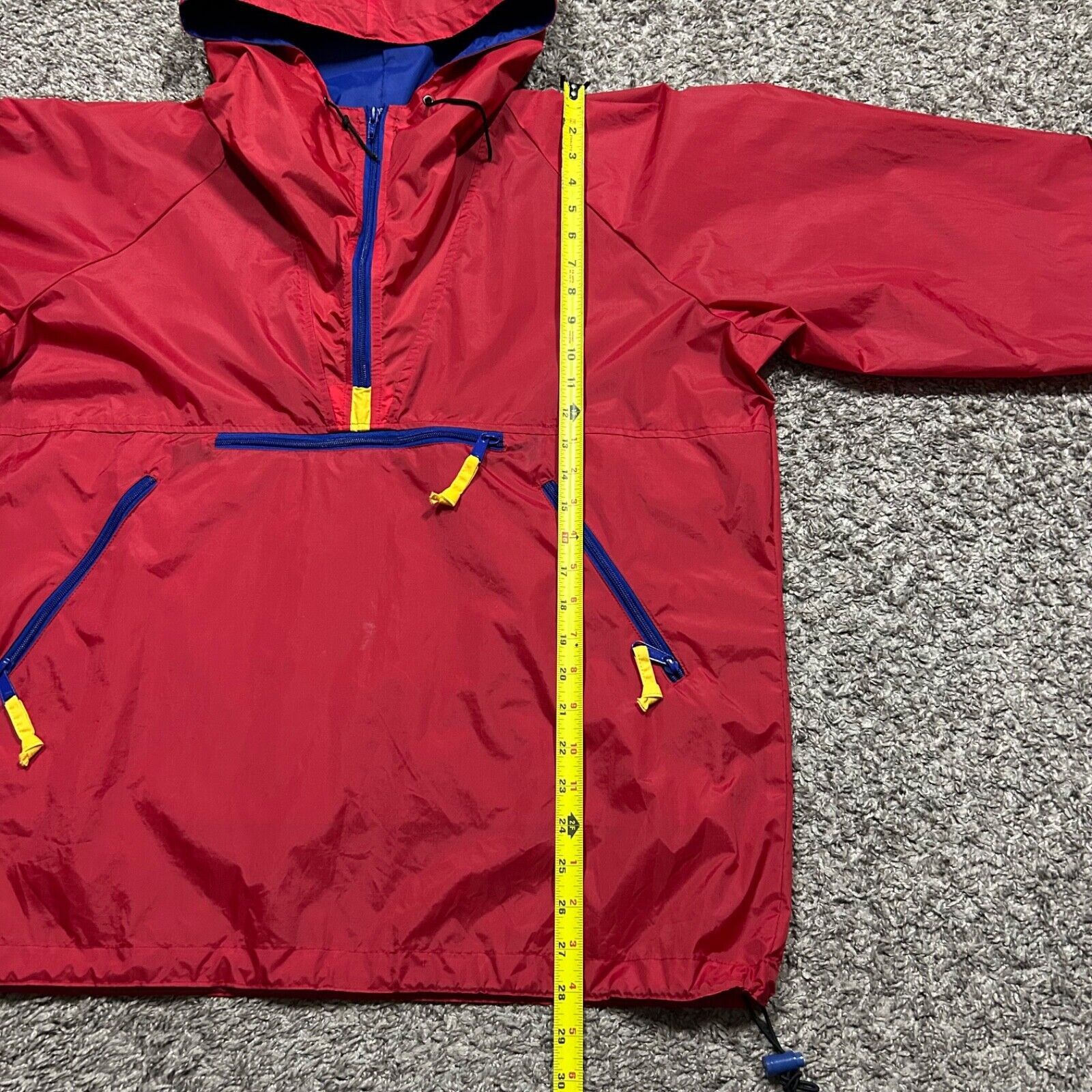 Sierra Designs × Vintage Vintage Nylon Windbreaker Anorak Jacket Half Zip Pullover Size US L / EU 52-54 / 3 - 7 Thumbnail