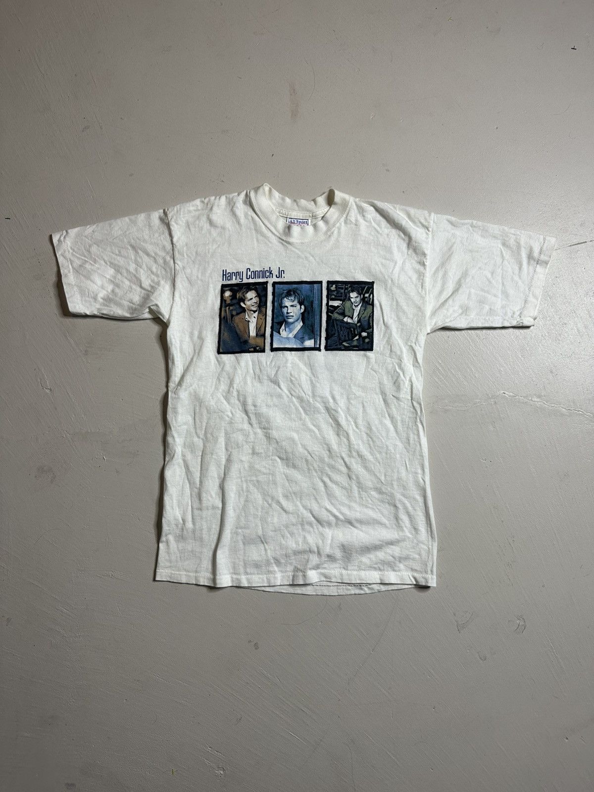 Vintage Vintage 2001 Harry Connick Jr. Tour Heavyweight Tee Shirt Size US M / EU 48-50 / 2 - 3 Thumbnail