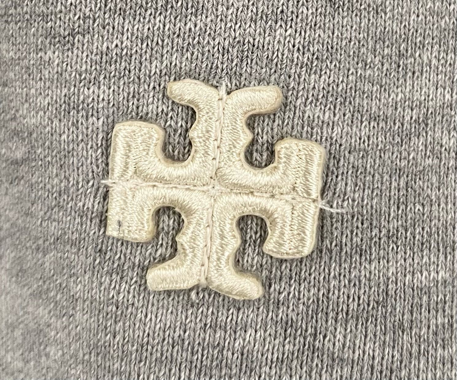 Tory Burch Tory Burch Tory Sport Melange Terry Gray Hoodie Medium Size M / US 6-8 / IT 42-44 - 3 Thumbnail