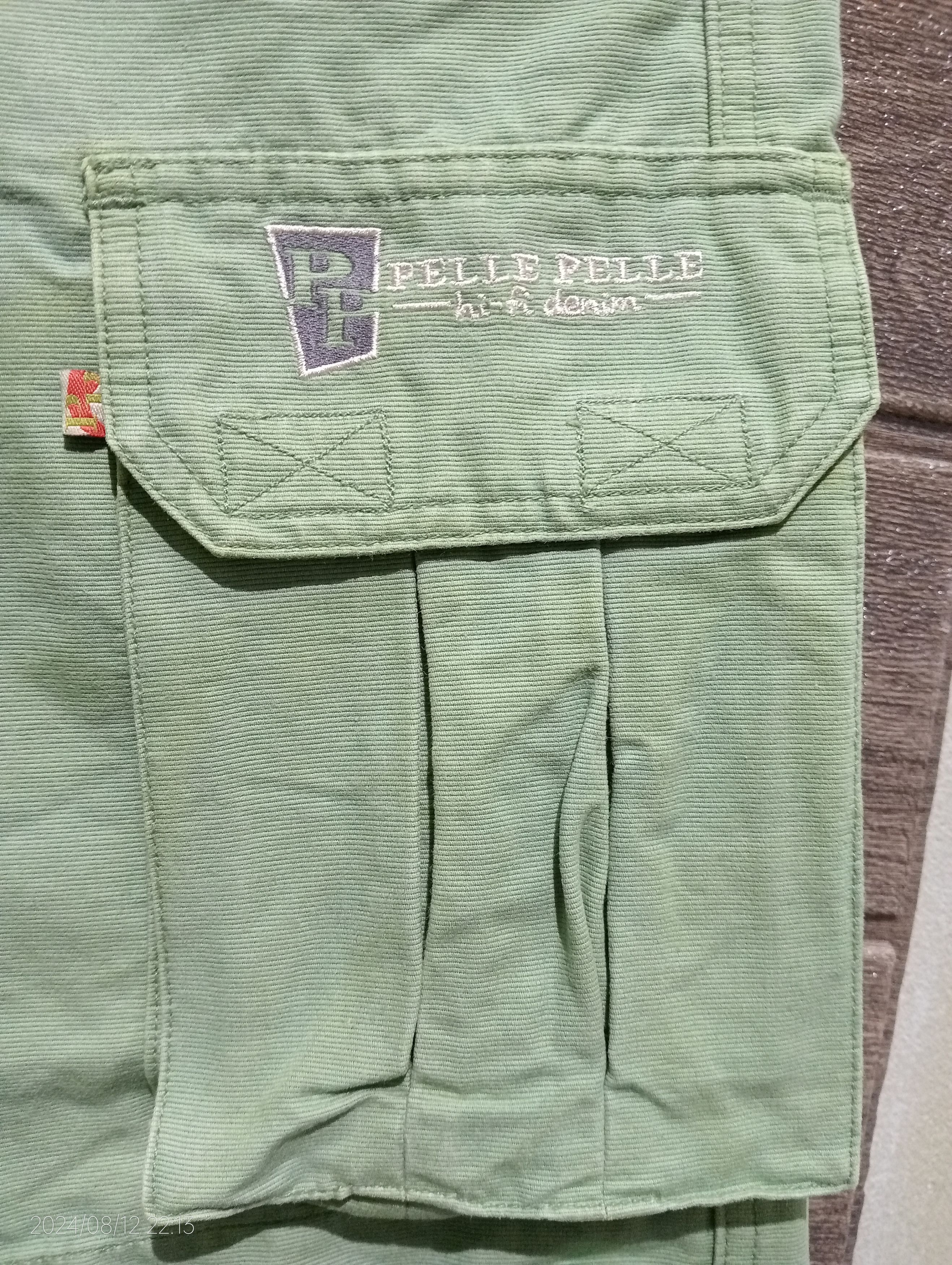 Pelle Pelle Pelle Pelle Marc Buchanan Hi-Fi Denim Shorts Size US 32 / EU 48 - 9 Thumbnail