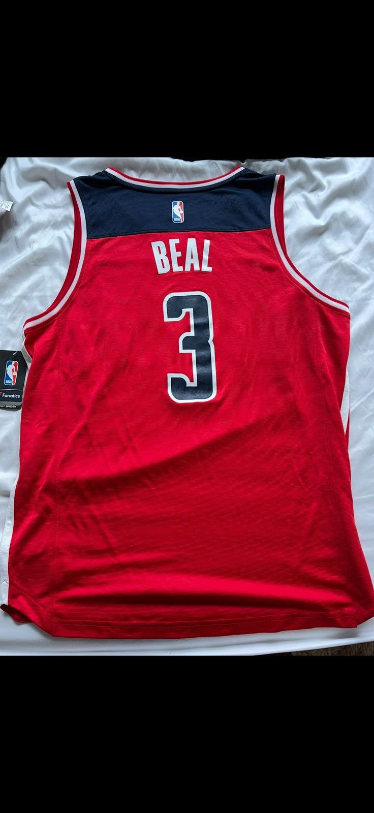 NBA Adult Washington Wizards Bradley Beal Jersey Size US L / EU 52-54 / 3 - 2 Thumbnail
