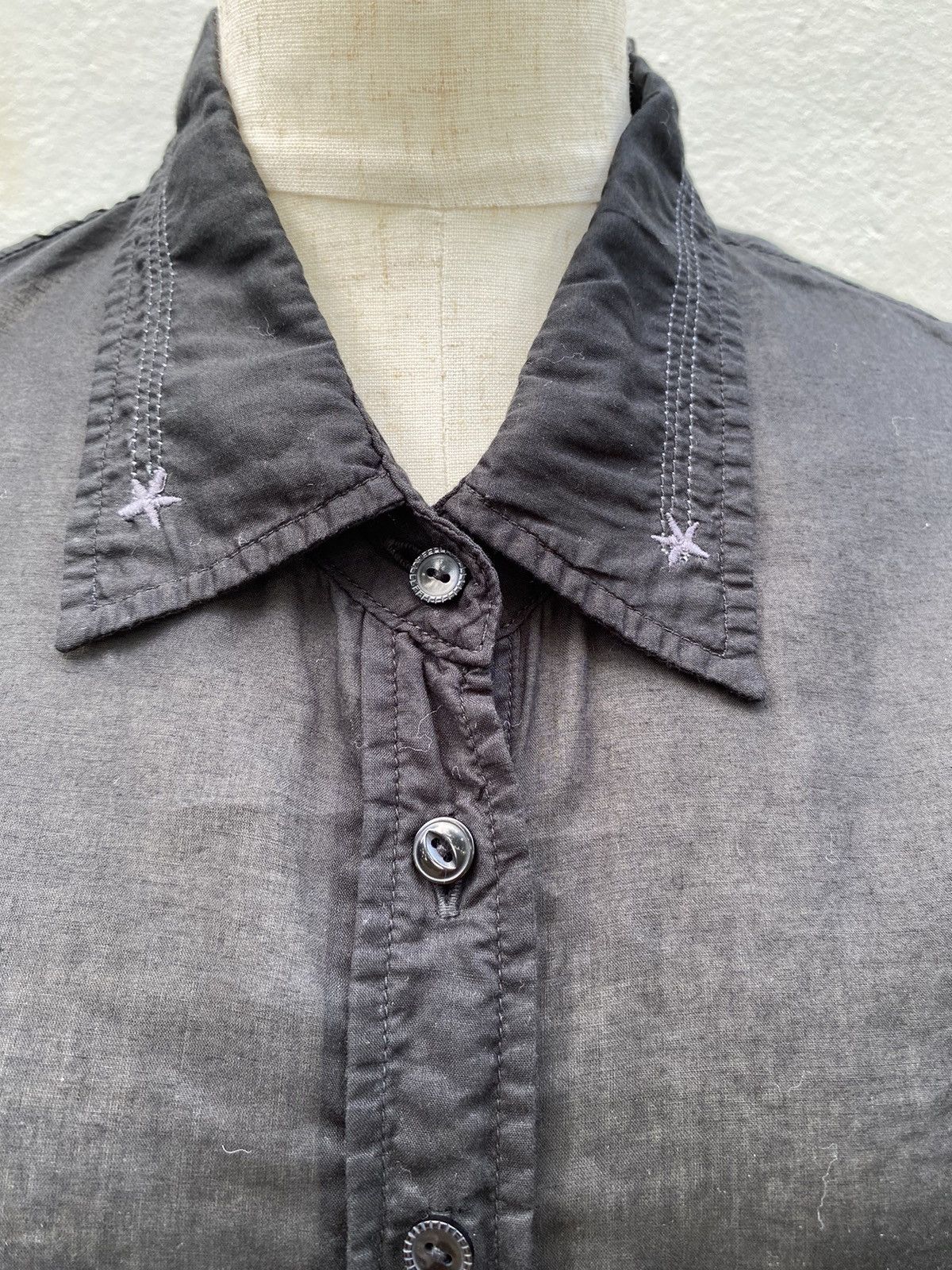 Marithe + Francois Girbaud MARITHE FRANÇOIS GIRBAUD black shirt Size ONE SIZE - 15 Thumbnail