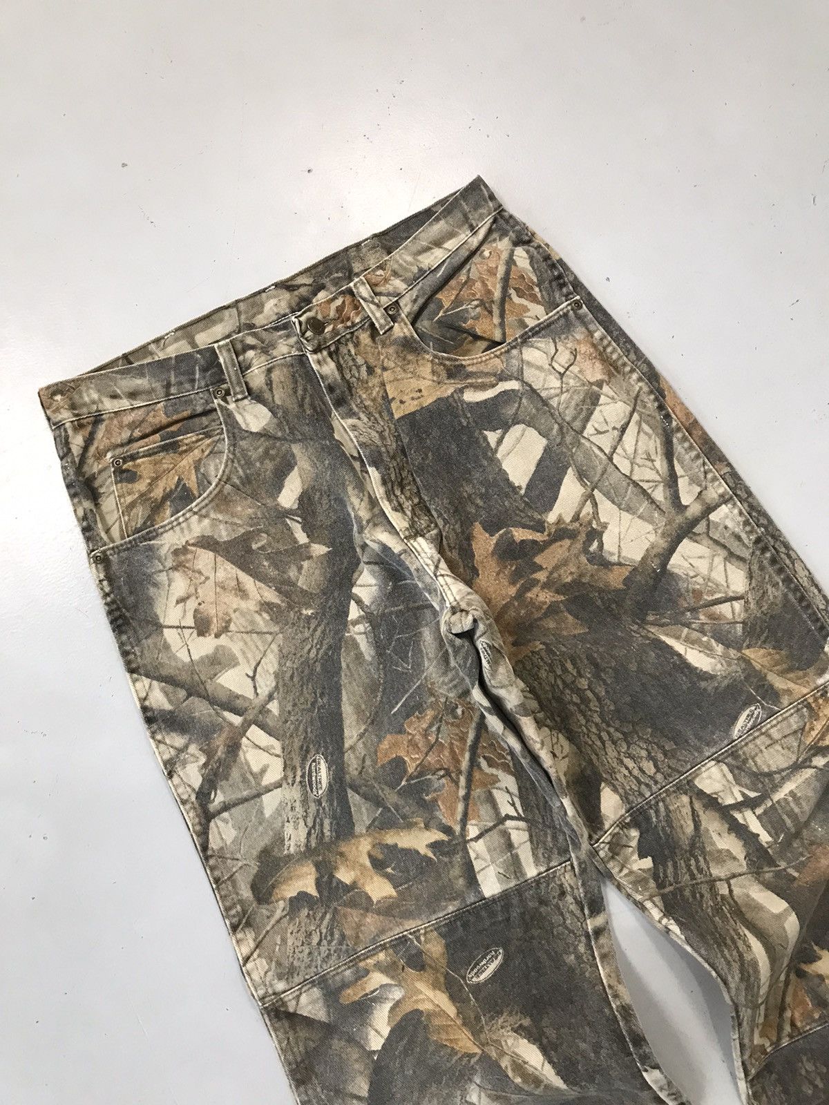 Vintage Rare Vintage wrangler realtree double knee denim Size US 32 / EU 48 - 3 Thumbnail