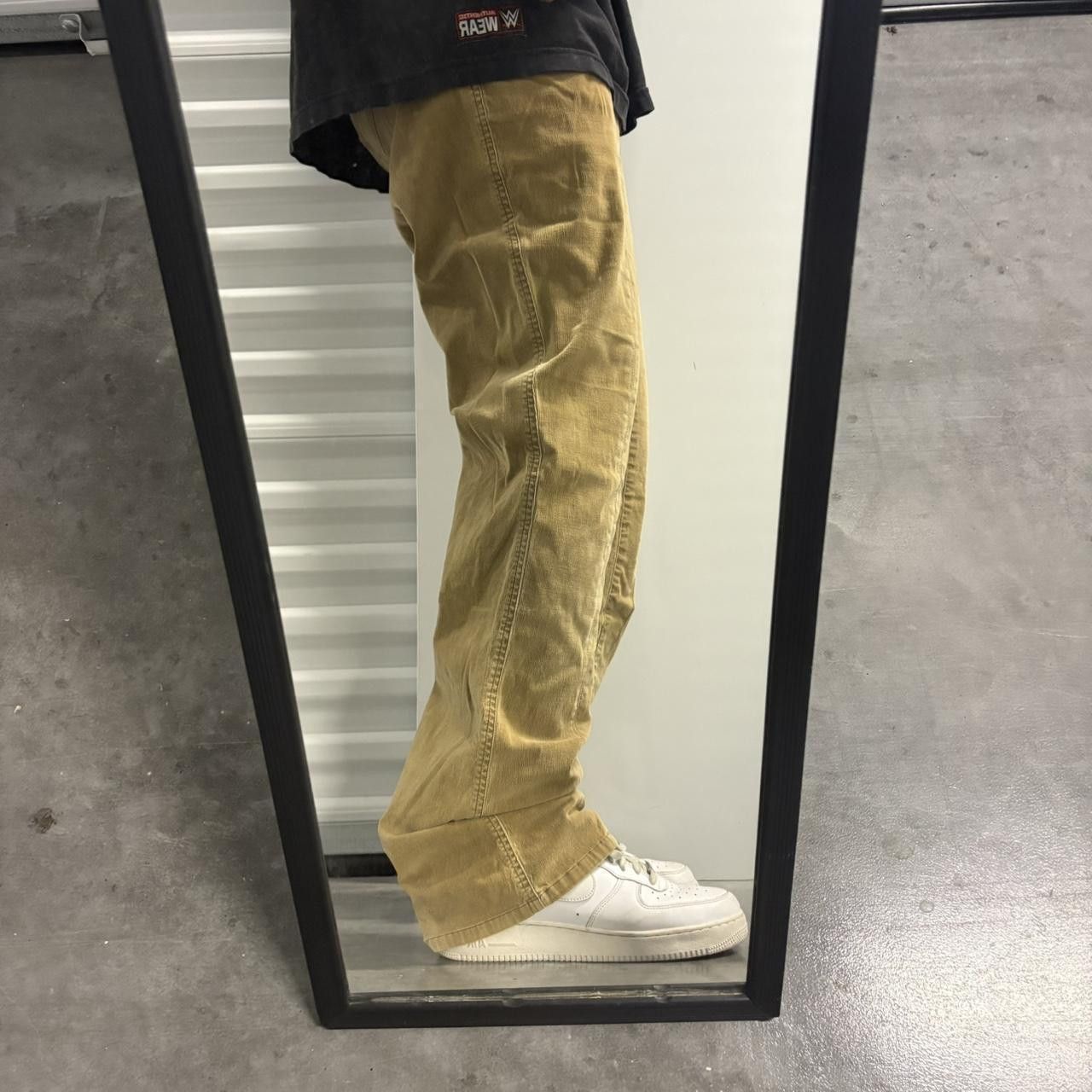 Vintage Crazy Vintage Y2K/2000s Baggy Tan Casual Skater Style Khaki Pants! Size US 34 / EU 50 - 2 Thumbnail