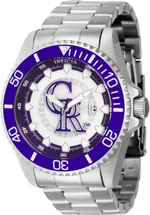 Invicta × MLB MLB Colorado Rockies Quartz Men's Watch Size ONE SIZE - 1 Thumbnail