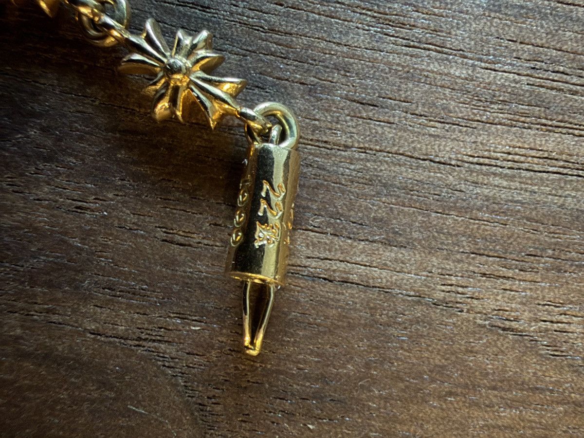Chrome Hearts Chrome Hearts Tiny E Gold 13 Link 22k Bracelet Size ONE SIZE - 5 Thumbnail