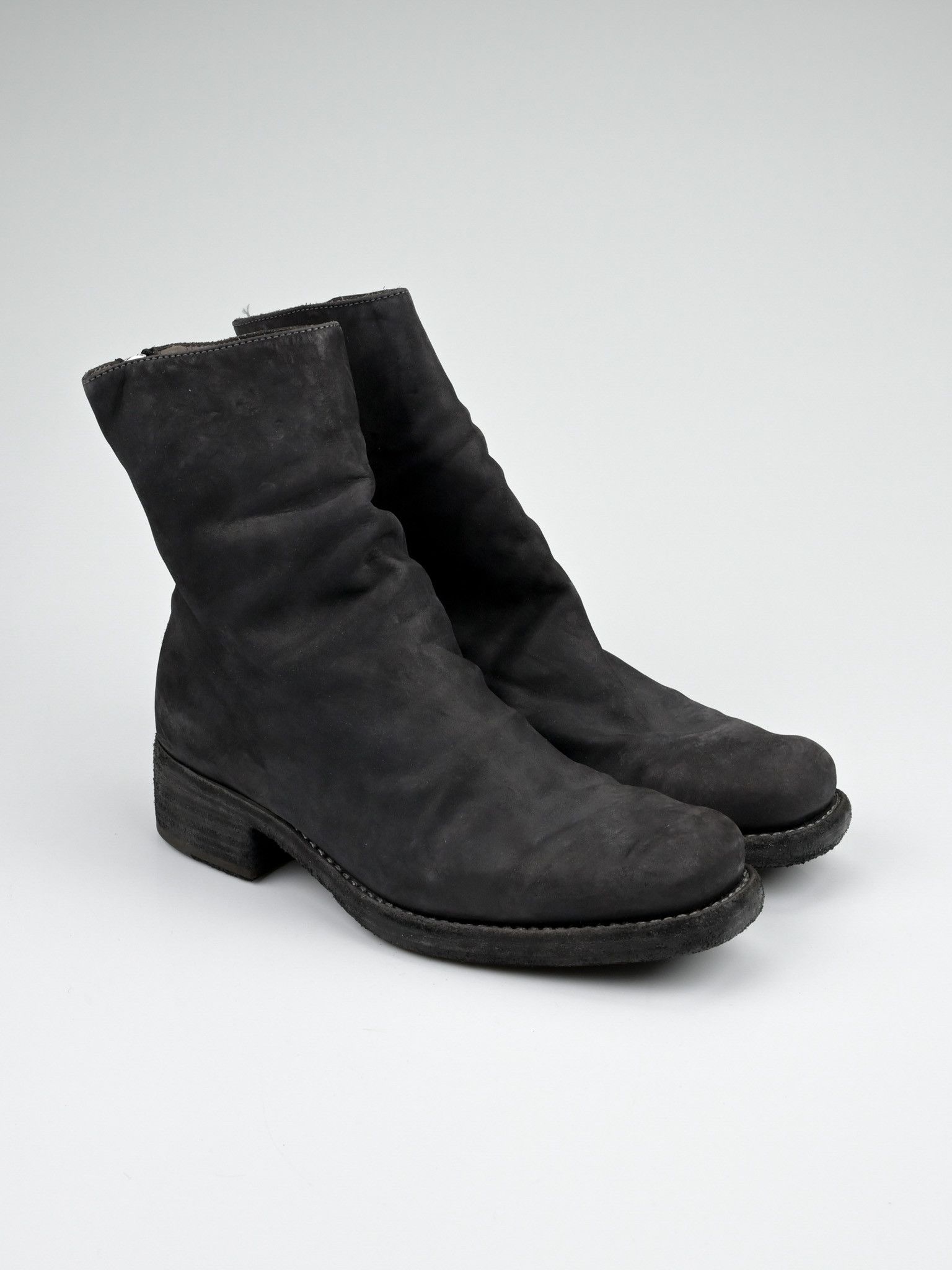 Other 123 & 124 Calf Leather Back Zip Boots Size US 7 / IT 37 - 1 Thumbnail