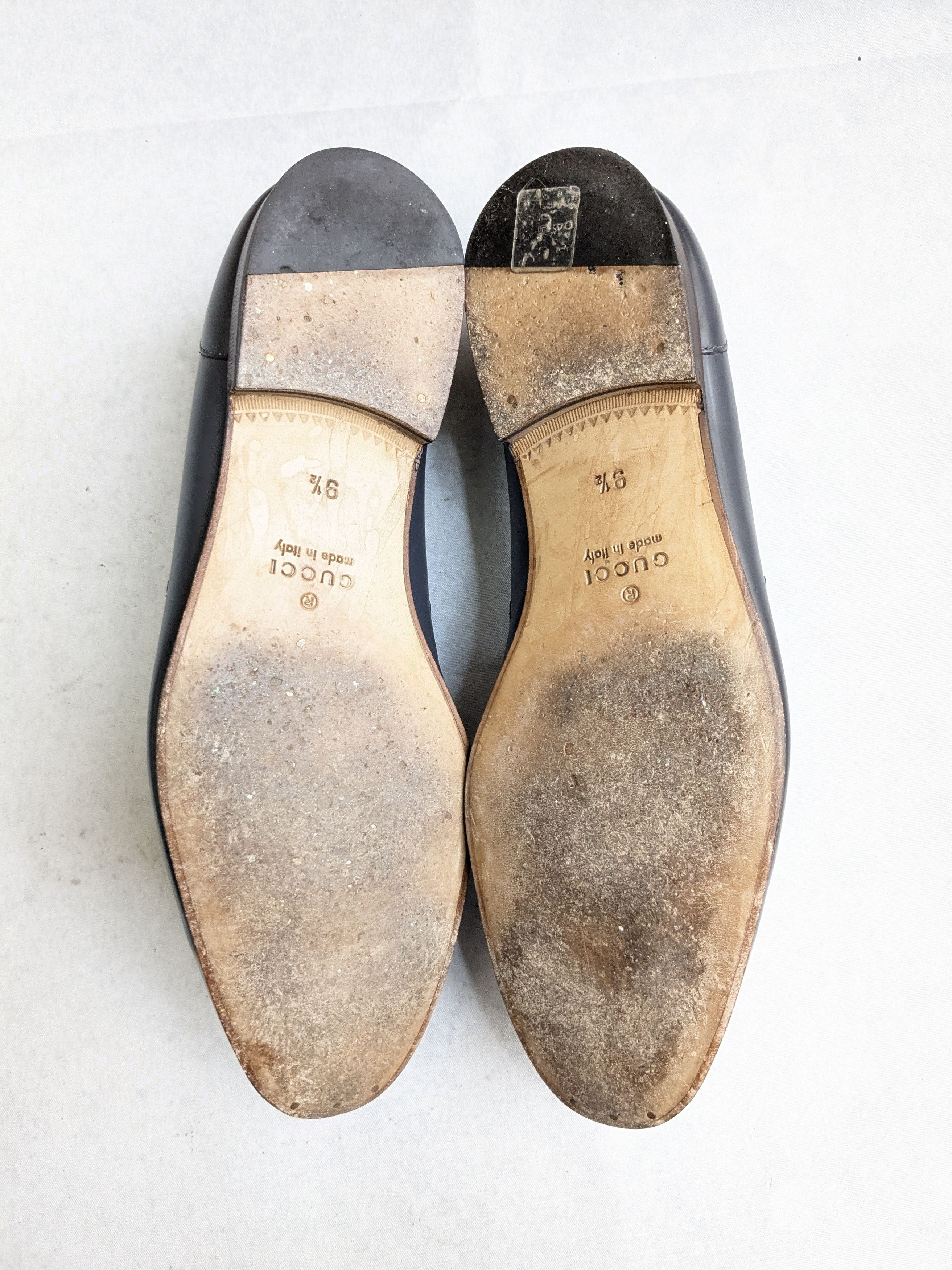 Gucci Gucci Horsebit Loafers Gray 10 Leather Size US 10 / EU 43 - 11 Thumbnail