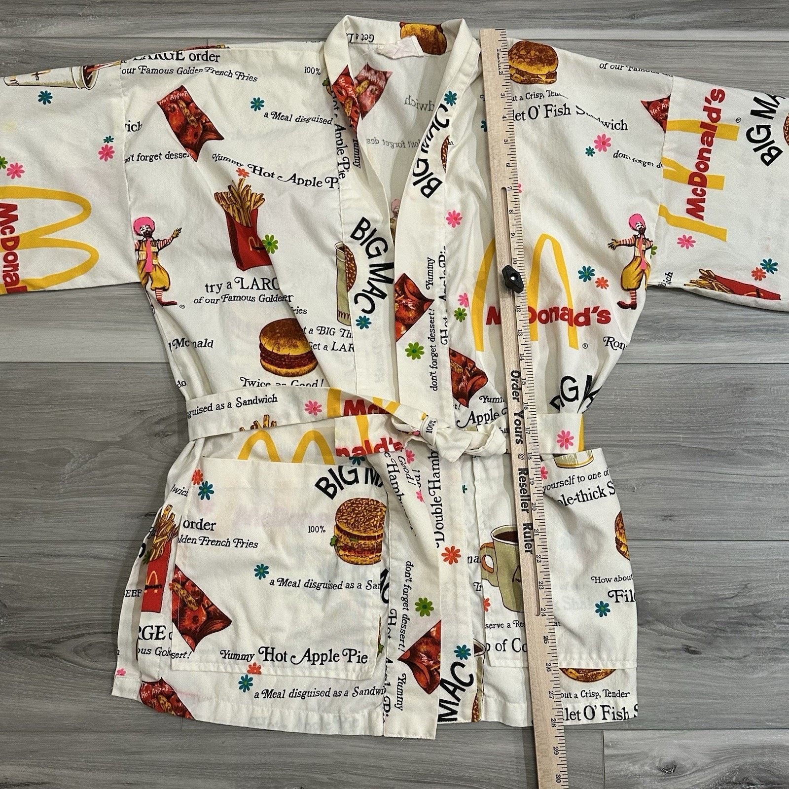 Vintage Vintage 60’s Ronald McDonald's AOP Worker’s Robe Size M Rare Size US M / EU 48-50 / 2 - 12 Thumbnail