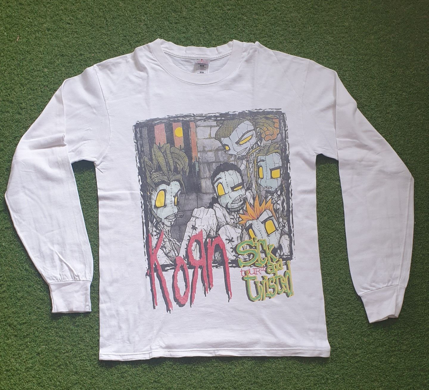 Fruit Of The Loom × Vintage KORN - Sick & Twisted Tour '00 Size US L / EU 52-54 / 3 - 1 Thumbnail