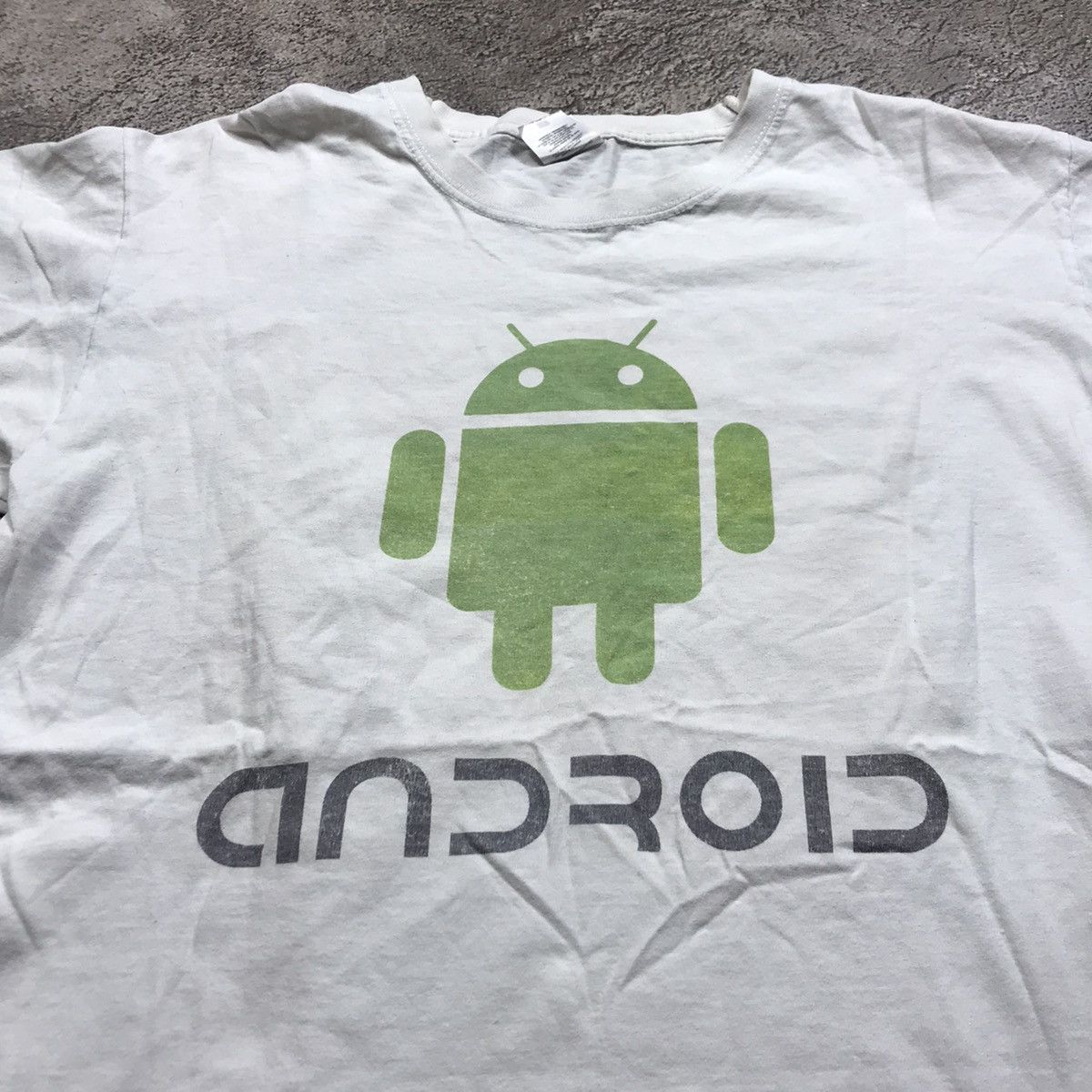 Vintage Vintage 90s Android Graphic Tee Y2K Streetwear Sun Faded M Size US M / EU 48-50 / 2 - 3 Thumbnail
