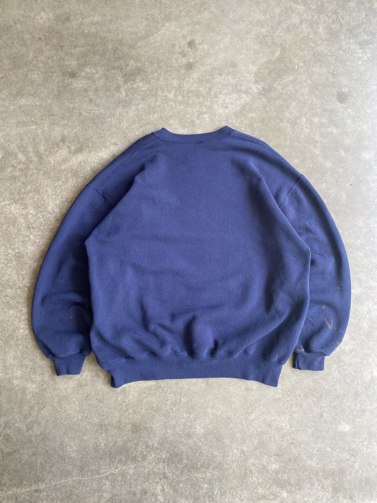 Russell Athletic 90s UNC Tar Heels Russell Athletics Distressed Crewneck Size US XL / EU 56 / 4 - 8 Thumbnail