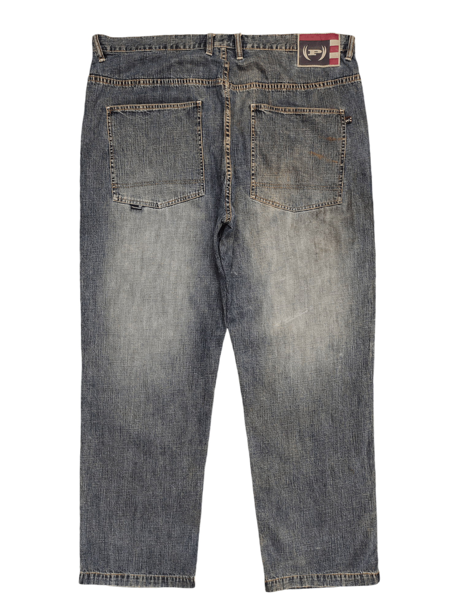 Phat Farm Baggy Jeans Phat Farm Clawmark Denim Wide Leg 90s Jnco Size US 42 / EU 58 - 11 Thumbnail