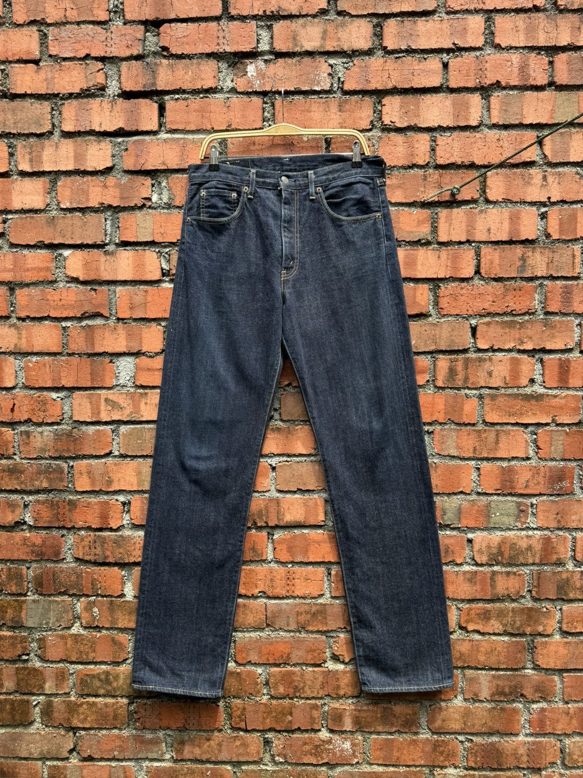 Levi's Vintage Clothing w33x47 Vintage levi’s 502 big E redline Size US 33 - 1 Thumbnail