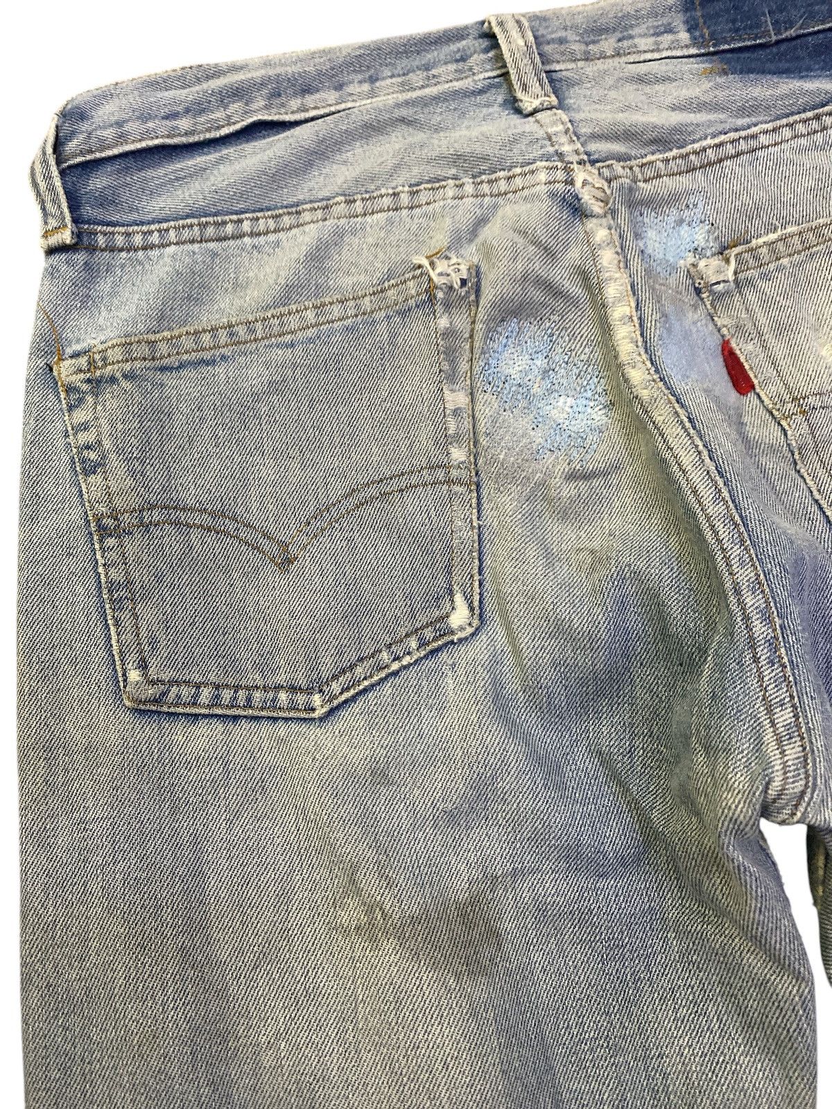 Levi's × Levi's Vintage Clothing × Vintage Vintage Levi’s 501 Selvedge Redline Button No 6 Size US 30 / EU 46 - 12 Thumbnail