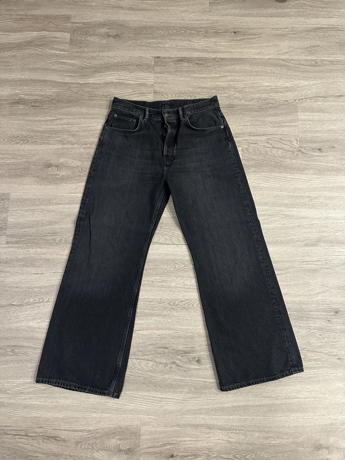 パンツ acne studios 2021m vintage black 29/30 Acne Studios - Regular fit jeans - 2021M - Black
