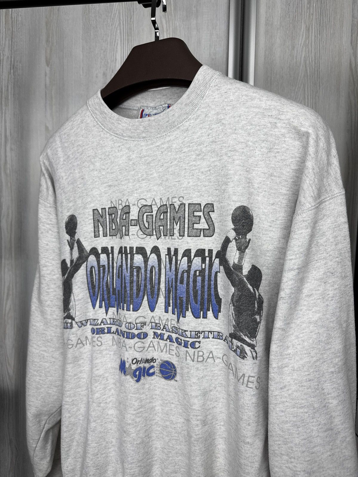 Spalding Spalding NBA vintage 90s The wizard Orland Magic sweatshirt Size US L / EU 52-54 / 3 - 4 Thumbnail