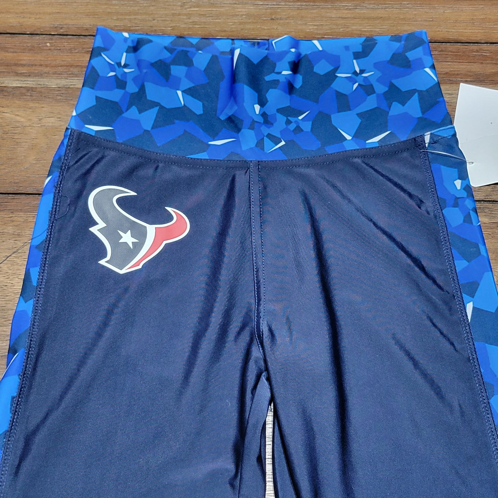 NFL NFL Team Apparel Houston Texans Leggings - Size Small NWT Size 22" - 2 Thumbnail