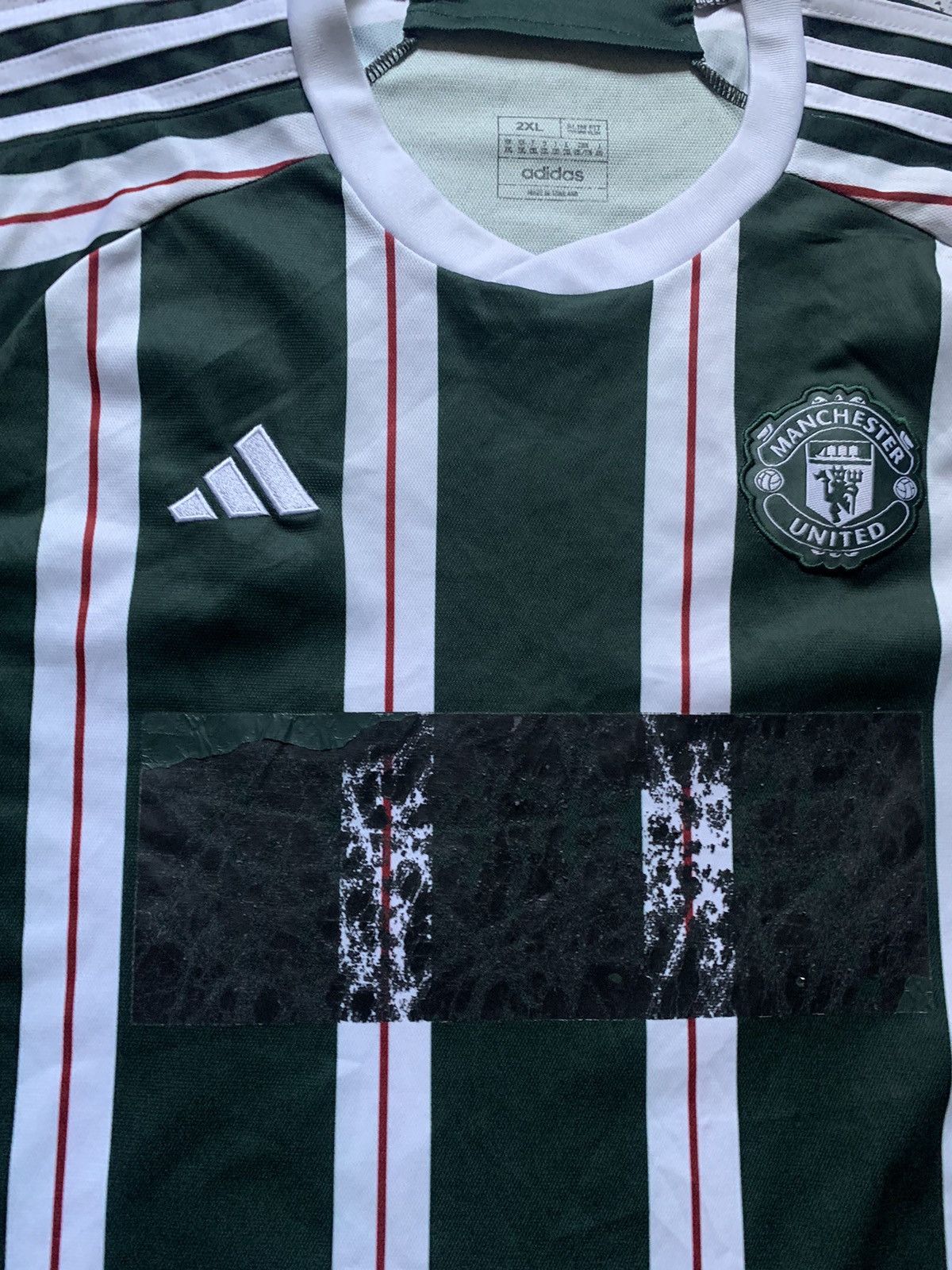 Adidas Vintage Adidas Manchester United Martinez Soccer Jersey USA Size US XXL / EU 58 / 5 - 5 Thumbnail