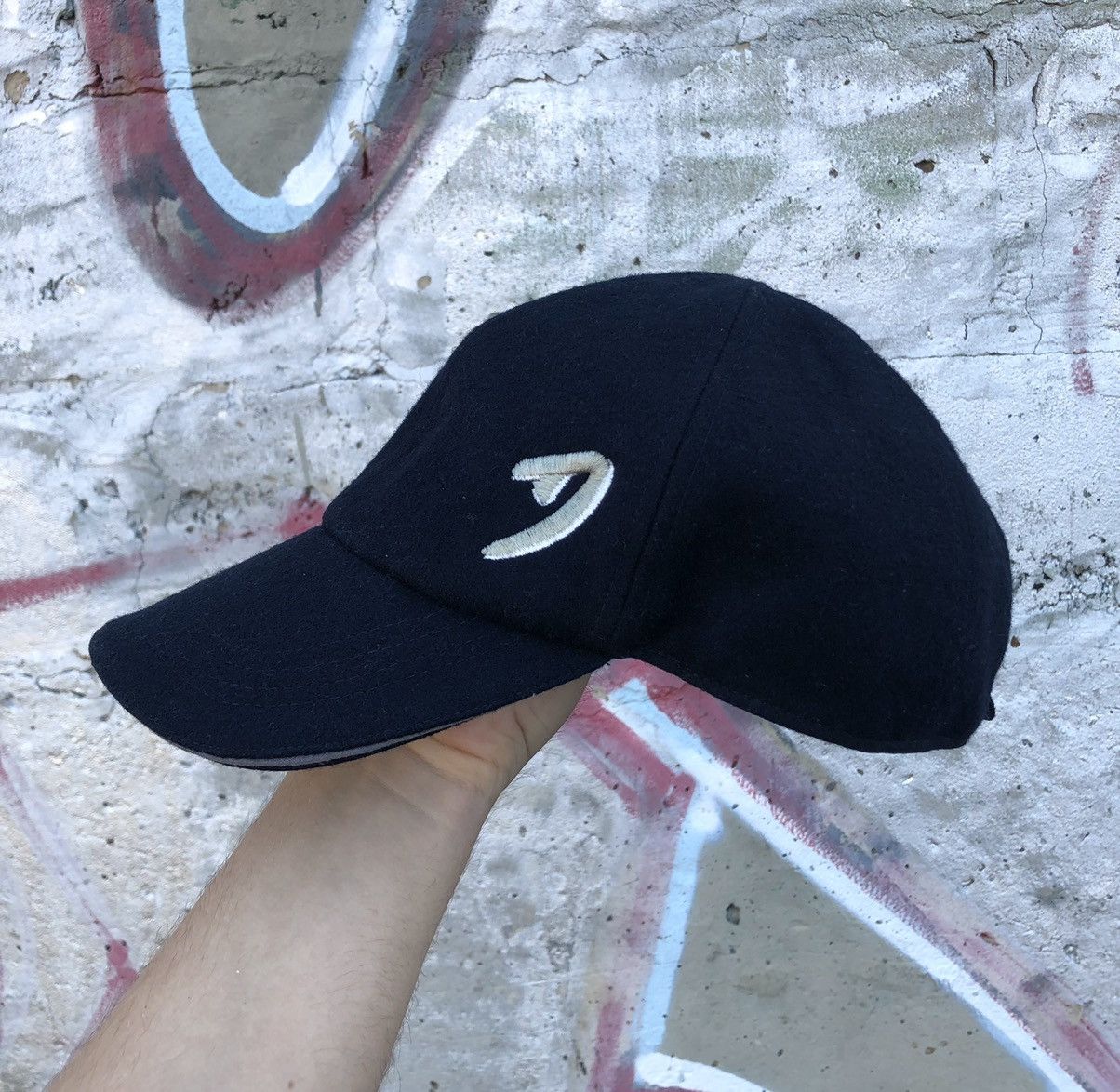 Armani × Vintage Armani Jeans Vintage Wool Cap Size ONE SIZE - 2 Thumbnail