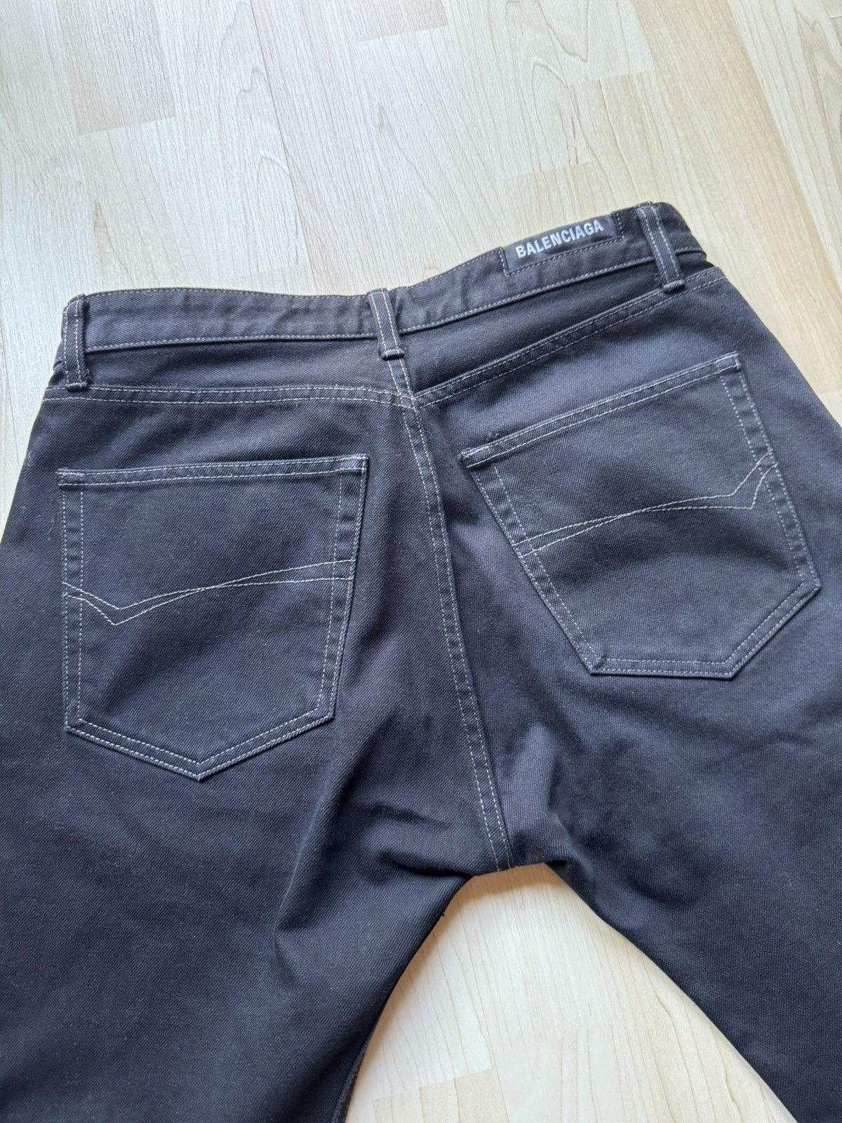Balenciaga Balenciaga Japanese Denim Size US 30 / EU 46 - 11 Thumbnail