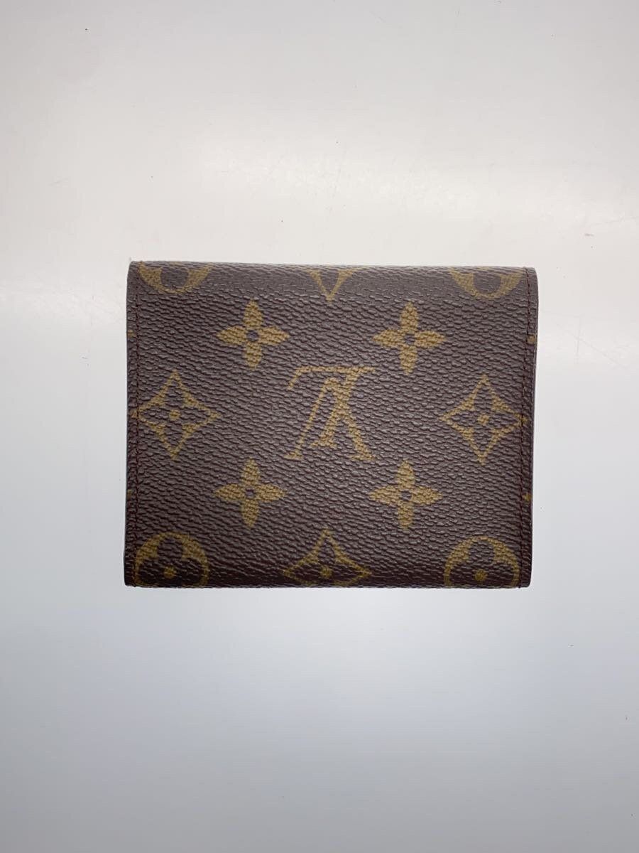 Louis Vuitton Louis Vuitton Monogram Canvas Envelope Carte de Visite Brown Size ONE SIZE - 2 Thumbnail