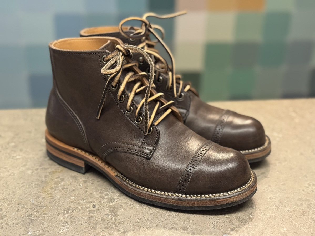 Viberg Service boots, color 1071 horsebutt, 2040 Size US 6.5 / EU 39-40 - 2 Thumbnail