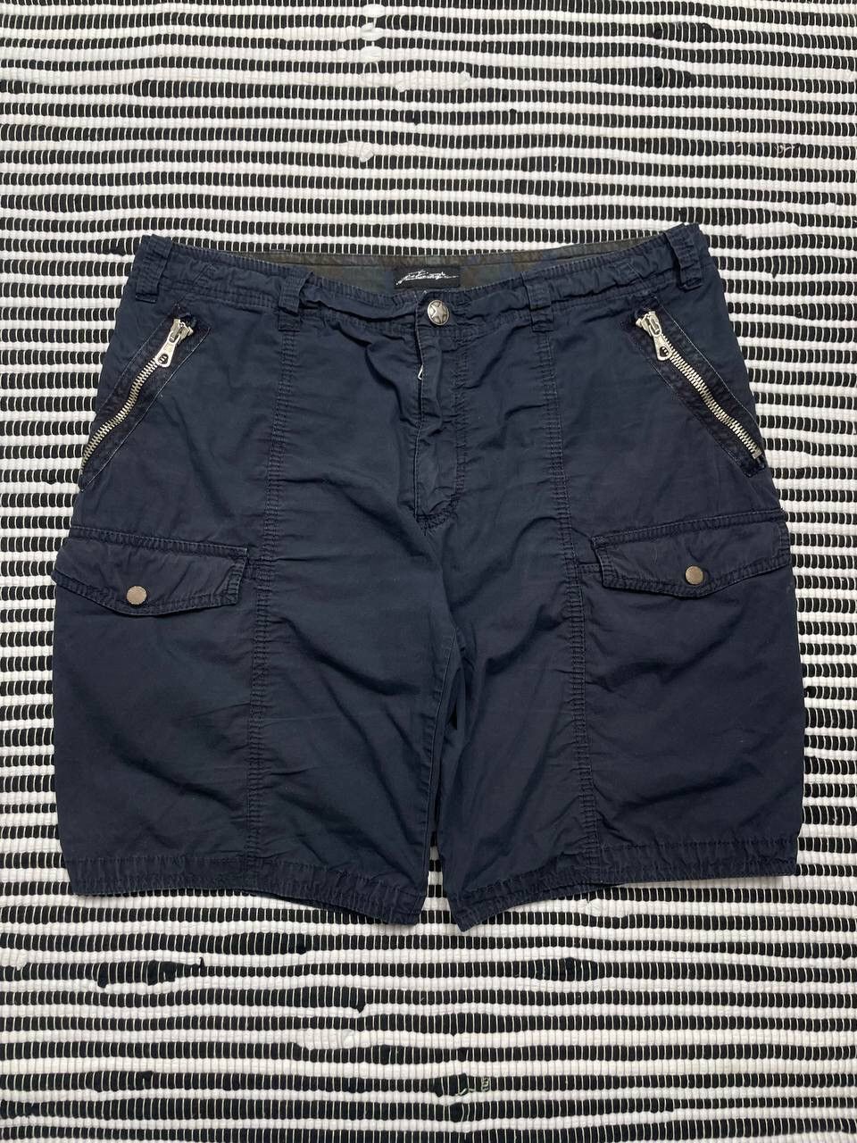 JET SET × Japanese Brand × Vintage Vintage Jet Set Cargo Faded Shorts Y2K Size US 34 / EU 50 - 1 Thumbnail