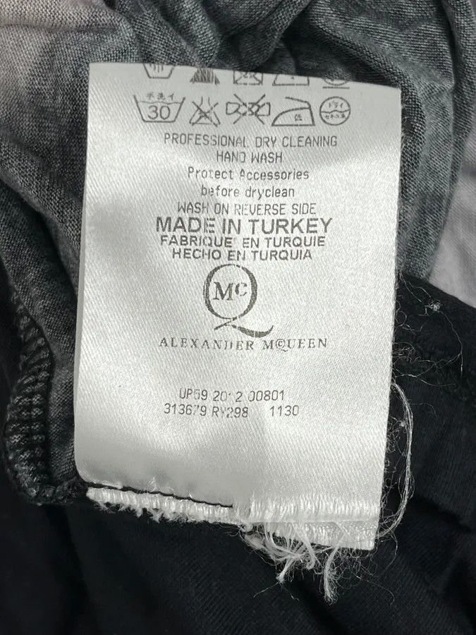 Alexander McQueen SS2012 Alexander McQueen Black Storm Lightning T-Shirt Size US L / EU 52-54 / 3 - 8 Thumbnail
