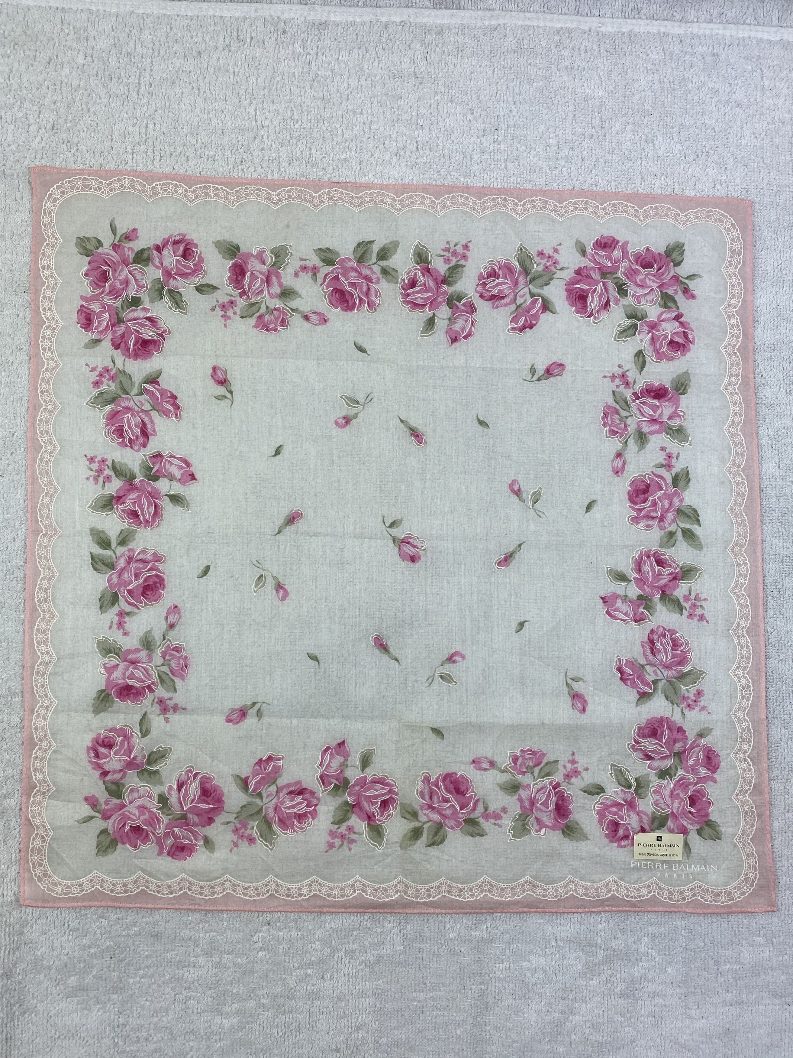 Pierre Balmain × Vintage Pierre Balmain Handkerchief / Bandana / Neckerchief Size ONE SIZE - 3 Thumbnail