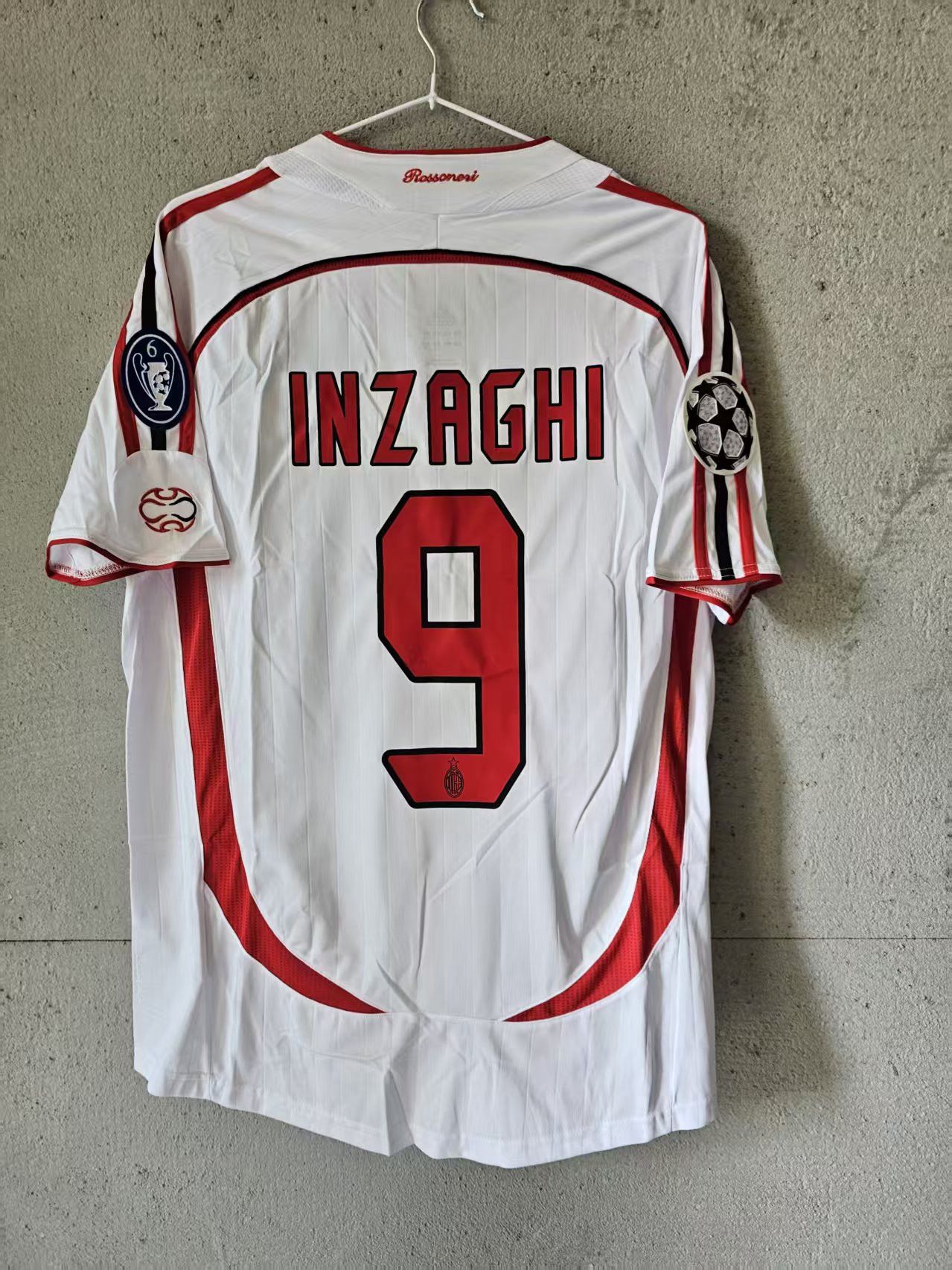 Other #9 Inzaghi Jersey 2006 AC Milan Home Size US XL / EU 56 / 4 - 1 Thumbnail