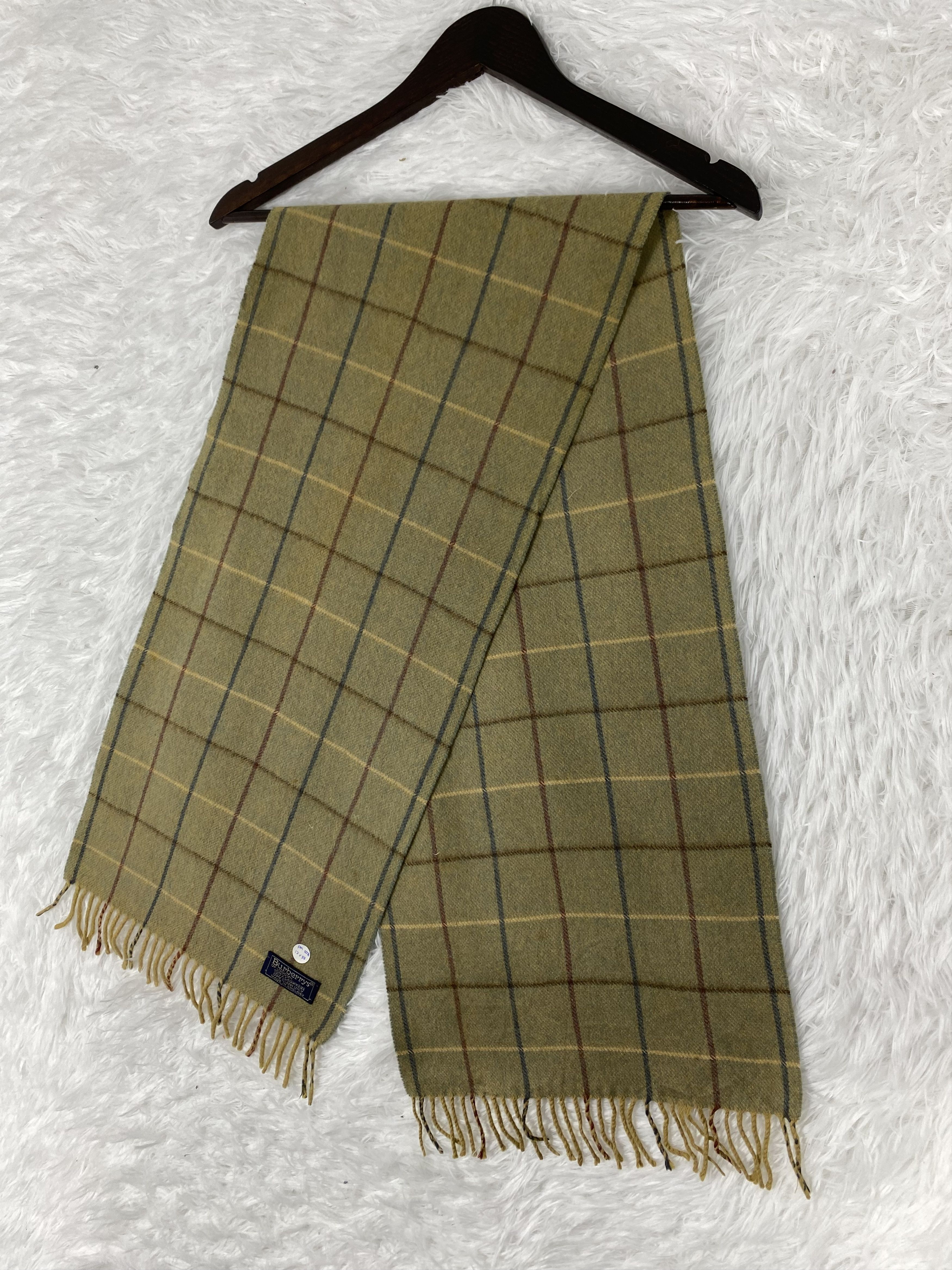 Burberry Vintage Burberry Scarf / Muffler Neckwear PM0076 Size ONE SIZE - 3 Thumbnail