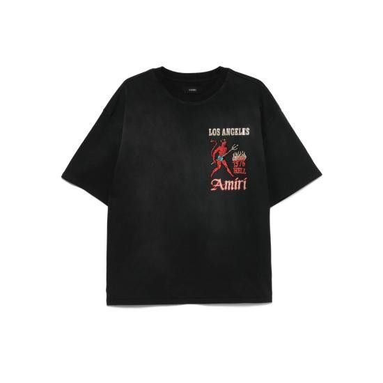 Amiri AMIRI Men T-Shirts AMJYTE1212 BLACK Size US M / EU 48-50 / 2 - 1 Thumbnail