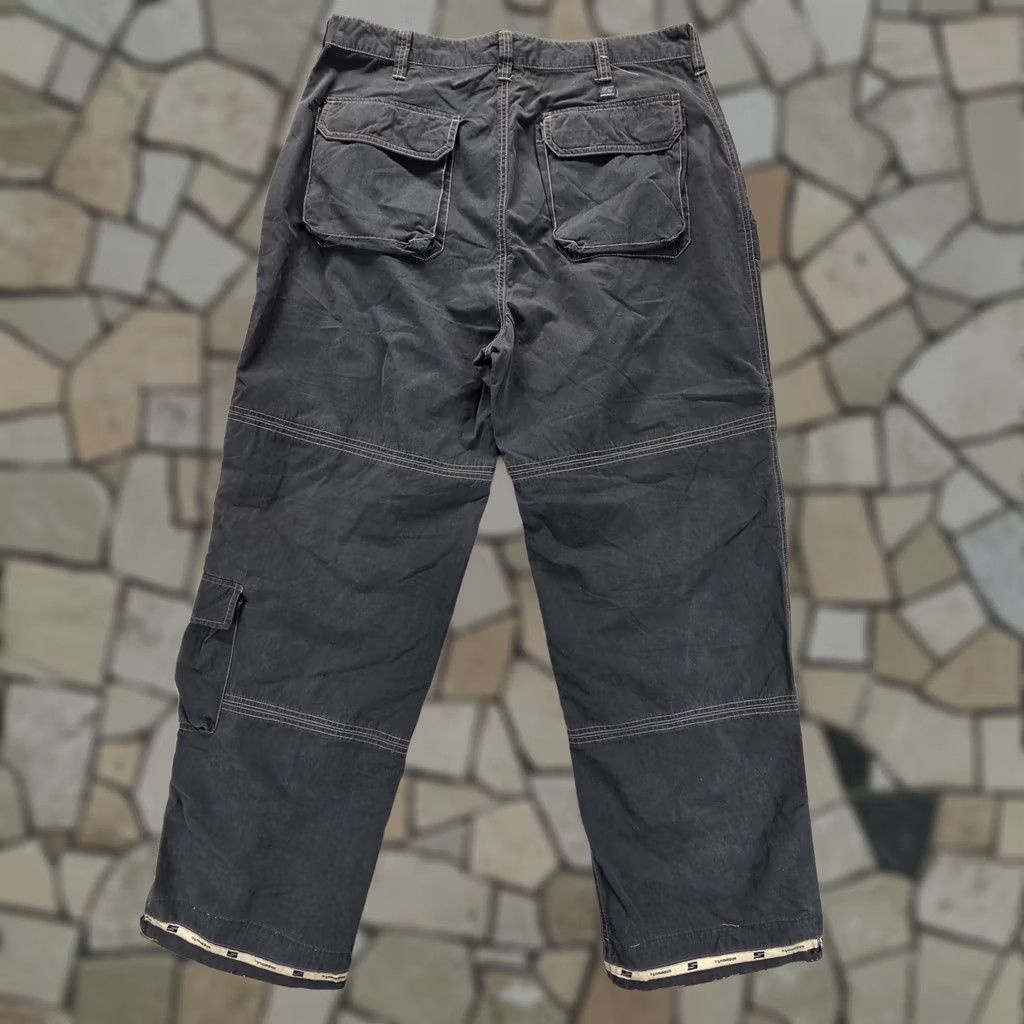 Sideout VTG Military Style Cargo Pants Mens 36x30 Gray Sideout Canvas Pockets Workwear Casual Cargo Pants Mens Gray Canvas Size US 36 / EU 52 - 1 Thumbnail