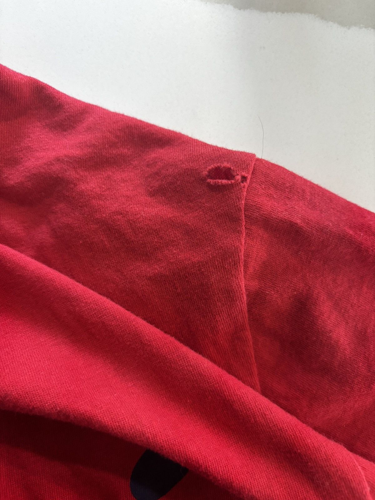 Gucci GUCCI Red T-Shirt - Gucci Ghost Print Size US M / EU 48-50 / 2 - 4 Thumbnail